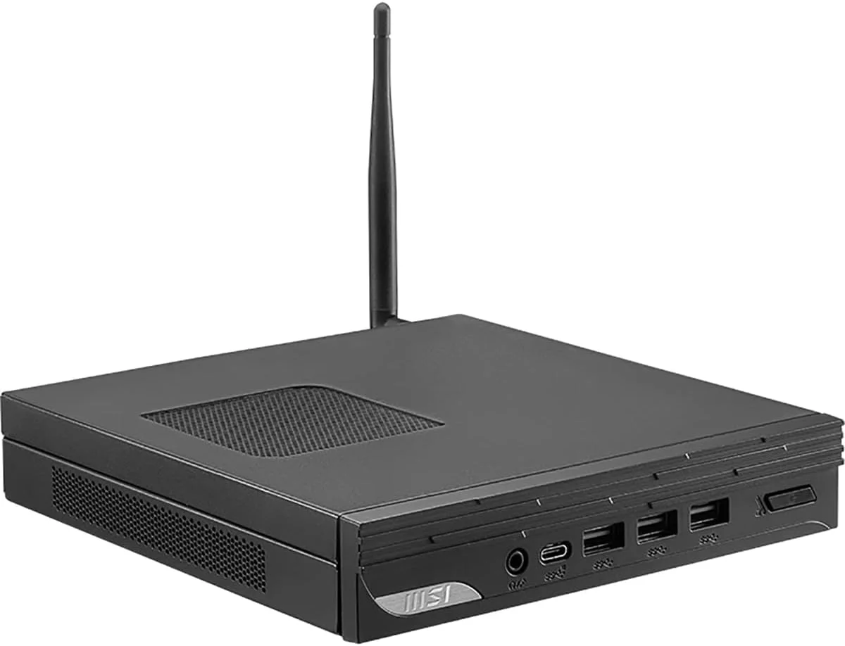 کامپیوتر رومیزی MSI PRO DP10: پردازنده Intel Core i5-1340P، گرافیک Iris Xe، حافظه 8 گیگابایتی، SSD 1 ترابایتی، WiFi 6، Windows 11 PRO: 13M-059US کامپیوتر رومیزی MSI PRO DP10: پردازنده Intel Core i5-1340P، گرافیک Iris Xe، حافظه 8 گیگابایتی، SSD 1 ترابایتی، WiFi 6، Windows 11 PRO: 13M-059US
