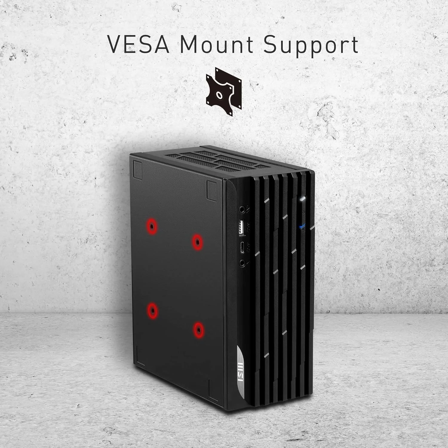 کامپیوتر رومیزی MSI PRO DP20ZA (MFF)، پردازنده AMD Ryzen R7-5700G، گرافیک Radeon Vega 7، حافظه 16 گیگابایتی، SSD 500 گیگابایتی، WiFi 5، USB Type-C، مشکی، ویندوز 11 هوم: 5M-223US کامپیوتر رومیزی MSI PRO DP20ZA (MFF)، پردازنده AMD Ryzen R7-5700G، گرافیک Radeon Vega 7، حافظه 16 گیگابایتی، SSD 500 گیگابایتی، WiFi 5، USB Type-C، مشکی، ویندوز 11 هوم: 5M-223US