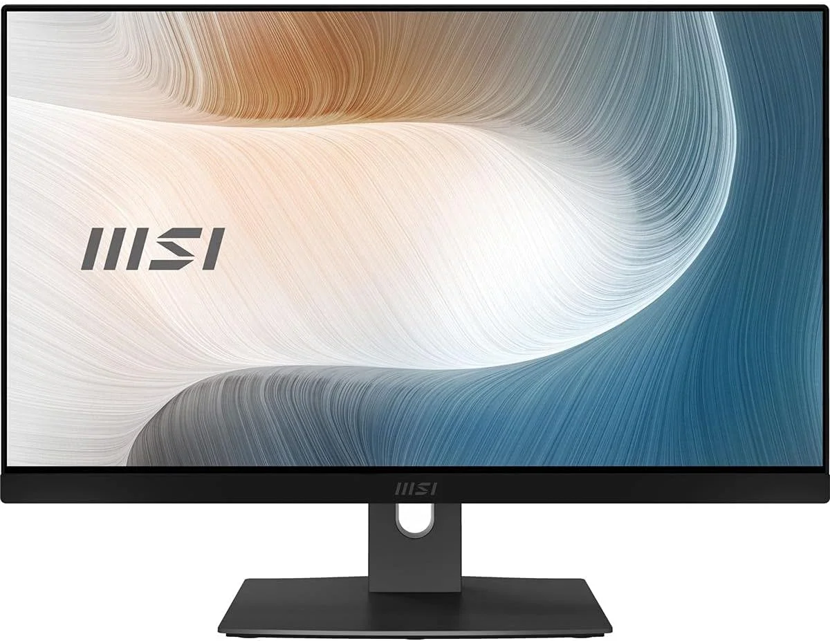 کامپیوتر همه کاره MSI Modern AM241P، صفحه نمایش 23.8 اینچی FHD IPS-Grade LED، پردازنده Intel Core i5-1135G7، حافظه 16 گیگابایتی، SSD 256 گیگابایتی، WiFi 6، BT 5.1، 3 سال گارانتی، Windows 10 PRO (11M-031US)