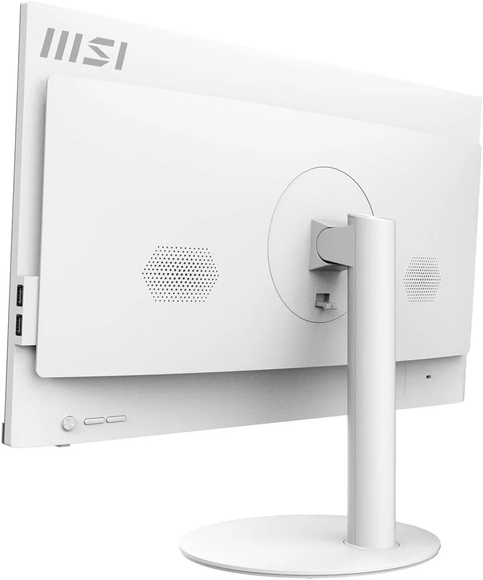 کامپیوتر همه کاره MSI PRO AP241، صفحه نمایش 23.8 اینچی FHD IPS-Grade LED، پردازنده Intel Core i7-11700، حافظه 16 گیگابایتی، SSD 500 گیگابایتی، WiFi 6، BT 5.1، سفید، Windows 10 Home (11M-007US) کامپیوتر همه کاره MSI PRO AP241، صفحه نمایش 23.8 اینچی FHD IPS-Grade LED، پردازنده Intel Core i7-11700، حافظه 16 گیگابایتی، SSD 500 گیگابایتی، WiFi 6، BT 5.1، سفید، Windows 10 Home (11M-007US)