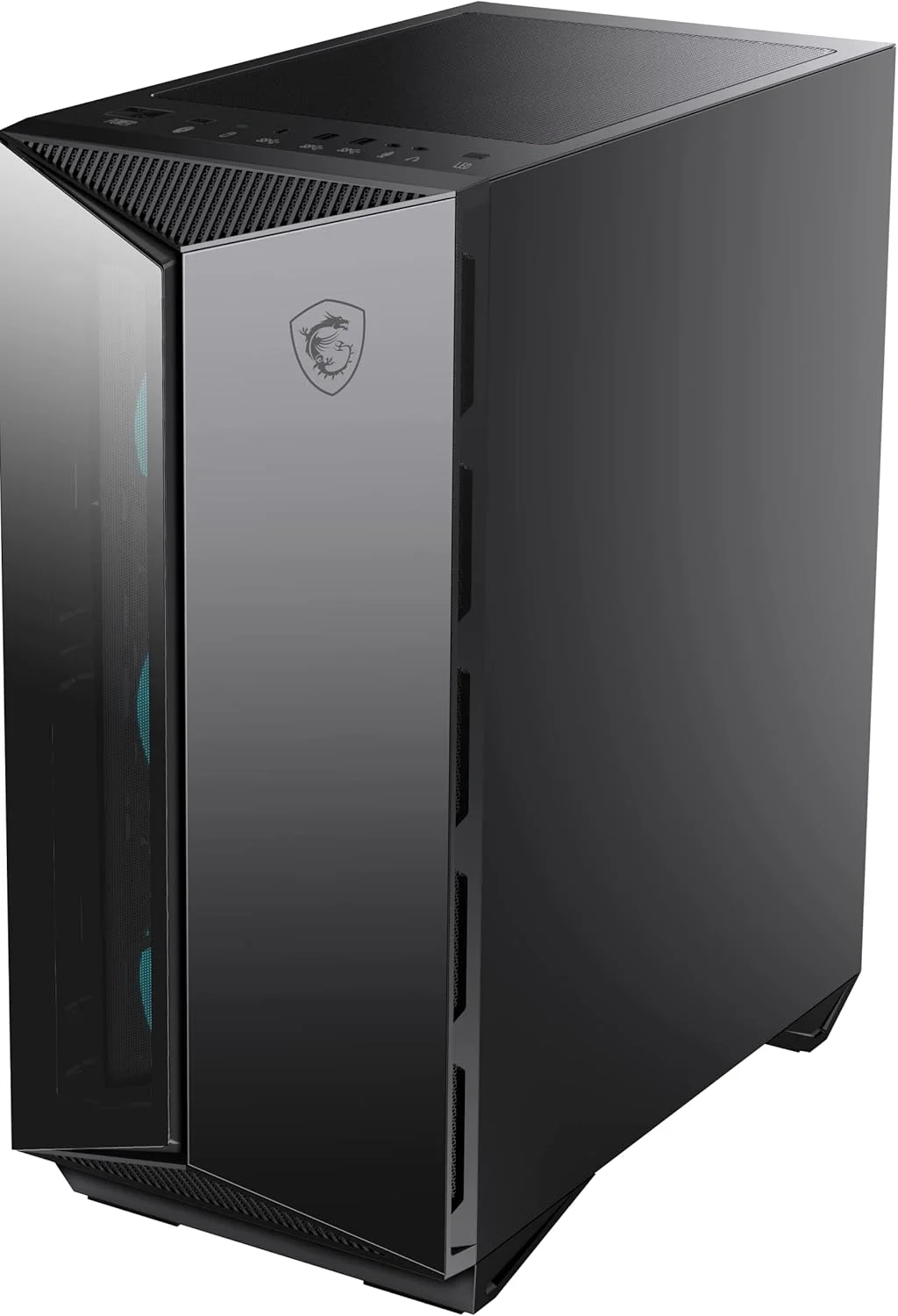 کامپیوتر گیمینگ MSI Aegis R: پردازنده Intel Core i7-14700F، کارت گرافیک Geforce RTX 4070 Super، رم 16 گیگابایت DDR5، حافظه SSD NVMe m.2 1 ترابایت، منبع تغذیه 80+ Gold، وای فای، کیبورد و ماوس، قابلیت ارتقا، ویندوز 11 هوم: 14NUE7-680US کامپیوتر گیمینگ MSI Aegis R: پردازنده Intel Core i7-14700F، کارت گرافیک Geforce RTX 4070 Super، رم 16 گیگابایت DDR5، حافظه SSD NVMe m.2 1 ترابایت، منبع تغذیه 80+ Gold، وای فای، کیبورد و ماوس، قابلیت ارتقا، ویندوز 11 هوم: 14NUE7-680US
