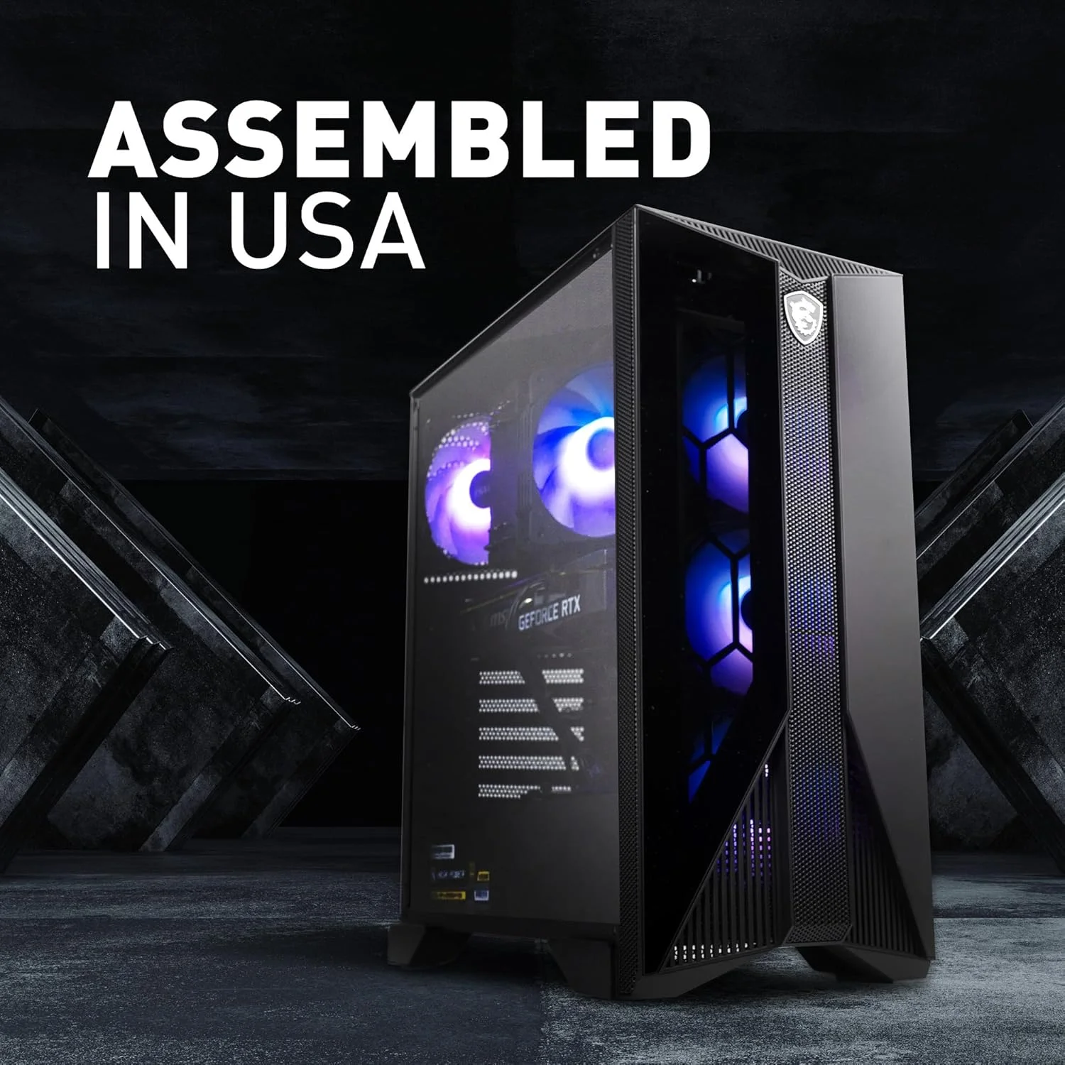 کامپیوتر گیمینگ MSI Aegis ZS، پردازنده AMD Ryzen 7 7700، کارت گرافیک GeForce RTX 4060، رم 16 گیگابایتی، SSD 1 ترابایتی، خنک کننده فن RGB، Wi-Fi 6E، شامل کیبورد و ماوس، قابلیت ارتقا، ویندوز 11 Home-Adv: 7NUC-607US کامپیوتر گیمینگ MSI Aegis ZS، پردازنده AMD Ryzen 7 7700، کارت گرافیک GeForce RTX 4060، رم 16 گیگابایتی، SSD 1 ترابایتی، خنک کننده فن RGB، Wi-Fi 6E، شامل کیبورد و ماوس، قابلیت ارتقا، ویندوز 11 Home-Adv: 7NUC-607US