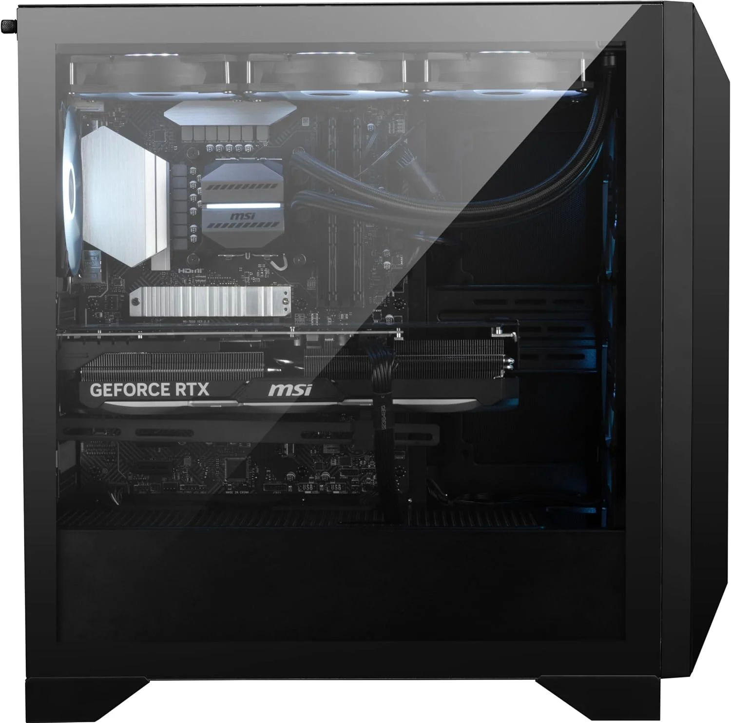 کامپیوتر گیمینگ MSI Aegis ZS2: پردازنده AMD Ryzen R9-7900X، کارت گرافیک GeForce RTX 4070 Super، حافظه رم 32 گیگابایت DDR5، حافظه اس اس دی 2 ترابایت M.2 NVMe، خنک کننده مایع، منبع تغذیه 80+ Gold، وای فای 6E، کیبورد و ماوس، قابلیت ارتقا آسان، ویندوز 11 هوم: B7NUE-853US کامپیوتر گیمینگ MSI Aegis ZS2: پردازنده AMD Ryzen R9-7900X، کارت گرافیک GeForce RTX 4070 Super، حافظه رم 32 گیگابایت DDR5، حافظه اس اس دی 2 ترابایت M.2 NVMe، خنک کننده مایع، منبع تغذیه 80+ Gold، وای فای 6E، کیبورد و ماوس، قابلیت ارتقا آسان، ویندوز 11 هوم: B7NUE-853US