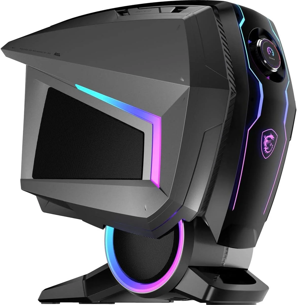 کامپیوتر گیمینگ MSI Aegis Ti5 (Full)، پردازنده Intel Core i9-12900K، کارت گرافیک GeForce RTX 3080 Ti، حافظه 64 گیگابایتی، 2 ترابایت SSD + 2 ترابایت HDD، WiFi 6E، خنک کننده مایع، USB Type-C، VR-Ready، ویندوز 11 PRO (12VTF-027US) کامپیوتر گیمینگ MSI Aegis Ti5 (Full)، پردازنده Intel Core i9-12900K، کارت گرافیک GeForce RTX 3080 Ti، حافظه 64 گیگابایتی، 2 ترابایت SSD + 2 ترابایت HDD، WiFi 6E، خنک کننده مایع، USB Type-C، VR-Ready، ویندوز 11 PRO (12VTF-027US)
