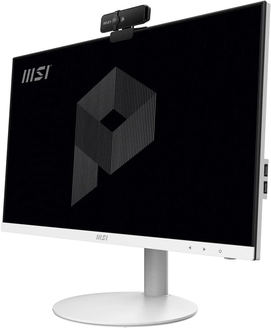 کامپیوتر همه کاره MSI PRO AP241، صفحه نمایش 23.8 اینچی FHD IPS-Grade LED، پردازنده Intel Core i7-11700، حافظه 16 گیگابایتی، SSD 500 گیگابایتی، WiFi 6، BT 5.1، سفید، Windows 10 Home (11M-007US) کامپیوتر همه کاره MSI PRO AP241، صفحه نمایش 23.8 اینچی FHD IPS-Grade LED، پردازنده Intel Core i7-11700، حافظه 16 گیگابایتی، SSD 500 گیگابایتی، WiFi 6، BT 5.1، سفید، Windows 10 Home (11M-007US)