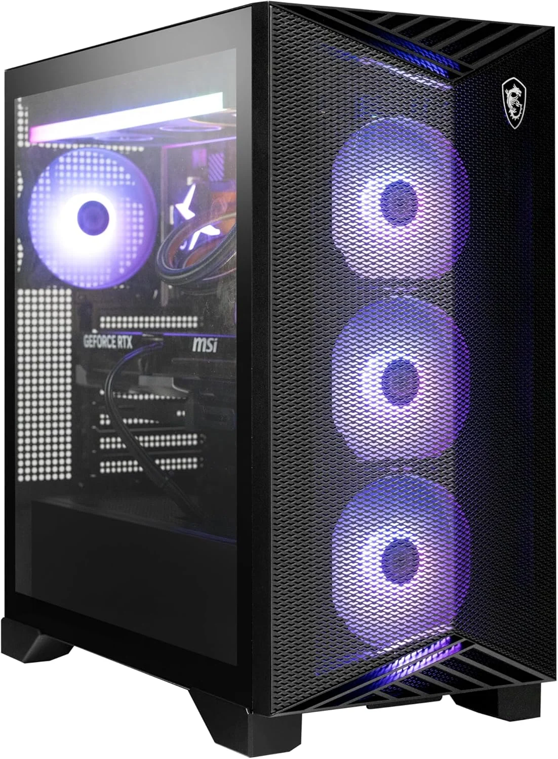 کامپیوتر گیمینگ MSI Aegis ZS2: پردازنده AMD Ryzen R9-7900X، کارت گرافیک GeForce RTX 4070 Super، حافظه رم 32 گیگابایت DDR5، حافظه اس اس دی 2 ترابایت M.2 NVMe، خنک کننده مایع، منبع تغذیه 80+ Gold، وای فای 6E، کیبورد و ماوس، قابلیت ارتقا آسان، ویندوز 11 هوم: B7NUE-853US کامپیوتر گیمینگ MSI Aegis ZS2: پردازنده AMD Ryzen R9-7900X، کارت گرافیک GeForce RTX 4070 Super، حافظه رم 32 گیگابایت DDR5، حافظه اس اس دی 2 ترابایت M.2 NVMe، خنک کننده مایع، منبع تغذیه 80+ Gold، وای فای 6E، کیبورد و ماوس، قابلیت ارتقا آسان، ویندوز 11 هوم: B7NUE-853US