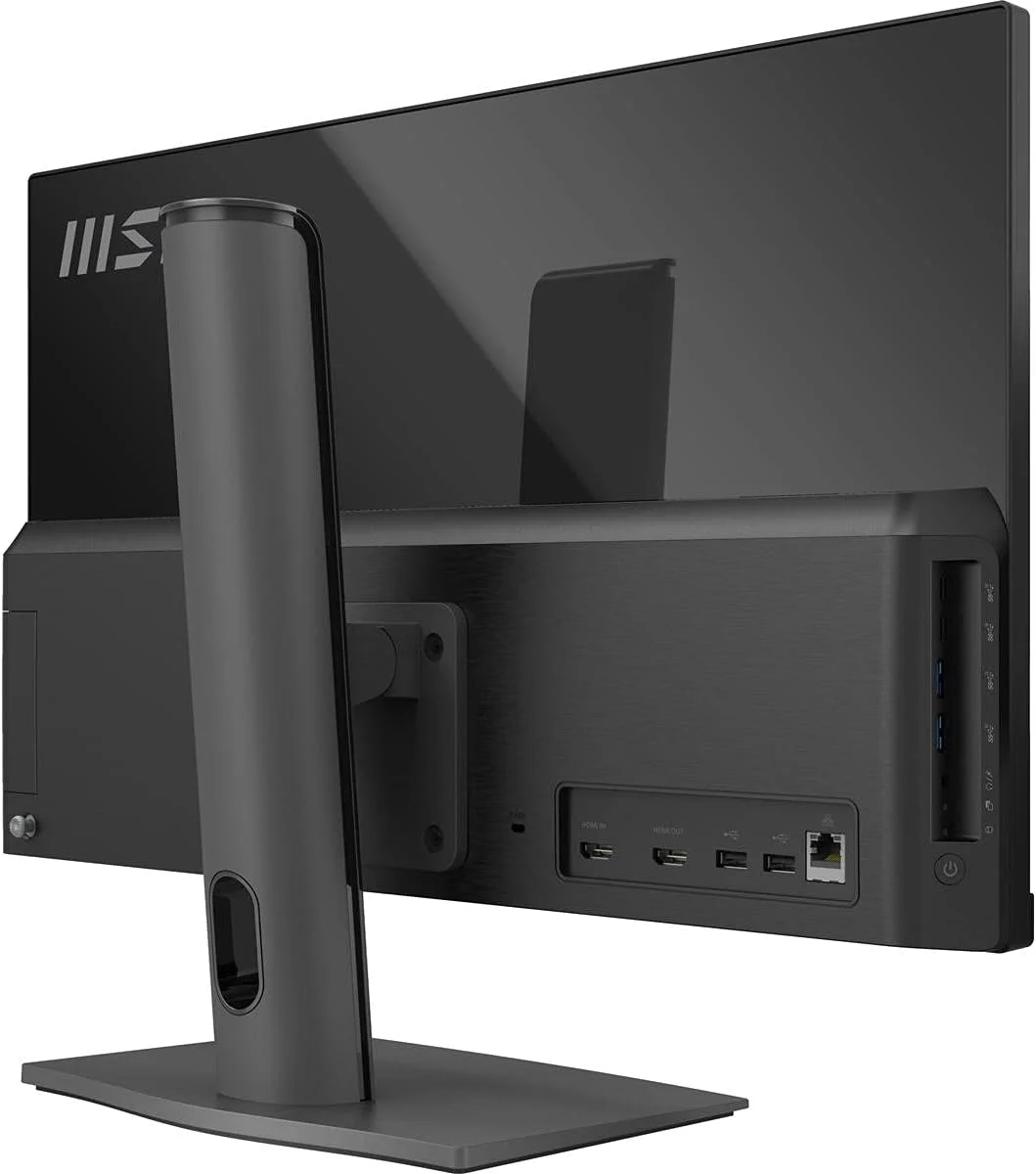 کامپیوتر همه کاره MSI Modern AM241P، صفحه نمایش 23.8 اینچی FHD IPS-Grade LED، پردازنده Intel Core i5-1135G7، حافظه 8 گیگابایتی، SSD 256 گیگابایتی، WiFi 6، BT 5.1، مشکی، Windows 10 Home (11M-032US) کامپیوتر همه کاره MSI Modern AM241P، صفحه نمایش 23.8 اینچی FHD IPS-Grade LED، پردازنده Intel Core i5-1135G7، حافظه 8 گیگابایتی، SSD 256 گیگابایتی، WiFi 6، BT 5.1، مشکی، Windows 10 Home (11M-032US)