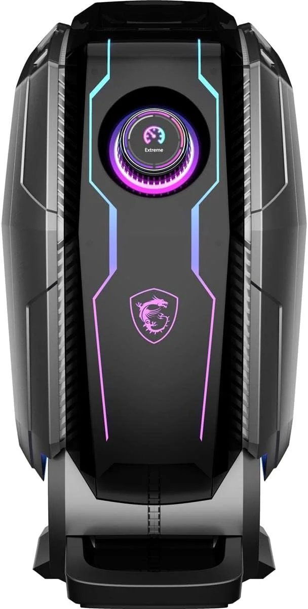 کامپیوتر گیمینگ MSI Aegis Ti5 (Full)، پردازنده Intel Core i9-12900K، کارت گرافیک GeForce RTX 3080 Ti، حافظه 64 گیگابایتی، 2 ترابایت SSD + 2 ترابایت HDD، WiFi 6E، خنک کننده مایع، USB Type-C، VR-Ready، ویندوز 11 PRO (12VTF-027US) کامپیوتر گیمینگ MSI Aegis Ti5 (Full)، پردازنده Intel Core i9-12900K، کارت گرافیک GeForce RTX 3080 Ti، حافظه 64 گیگابایتی، 2 ترابایت SSD + 2 ترابایت HDD، WiFi 6E، خنک کننده مایع، USB Type-C، VR-Ready، ویندوز 11 PRO (12VTF-027US)