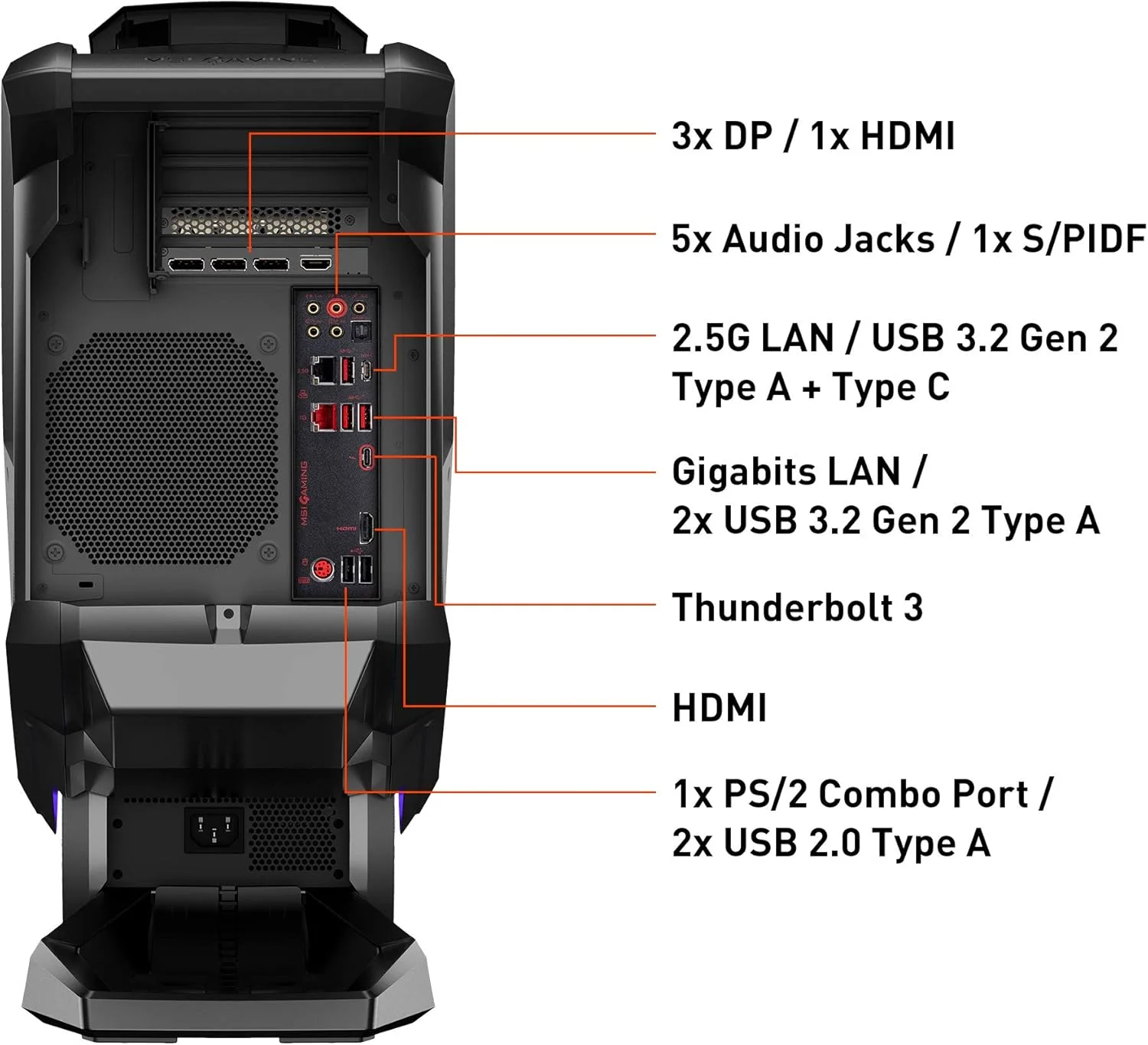 کامپیوتر گیمینگ MSI MEG Aegis Ti5 10TD 057AE، پردازنده Intel Core i9 10900K، رم 64 گیگابایتی، هارد دیسک 3 ترابایتی + SSD 2 ترابایتی، کارت گرافیک Nvidia RTX3070، ویندوز 10 9S6 B93111 057، مشکی کامپیوتر گیمینگ MSI MEG Aegis Ti5 10TD 057AE، پردازنده Intel Core i9 10900K، رم 64 گیگابایتی، هارد دیسک 3 ترابایتی + SSD 2 ترابایتی، کارت گرافیک Nvidia RTX3070، ویندوز 10 9S6 B93111 057، مشکی