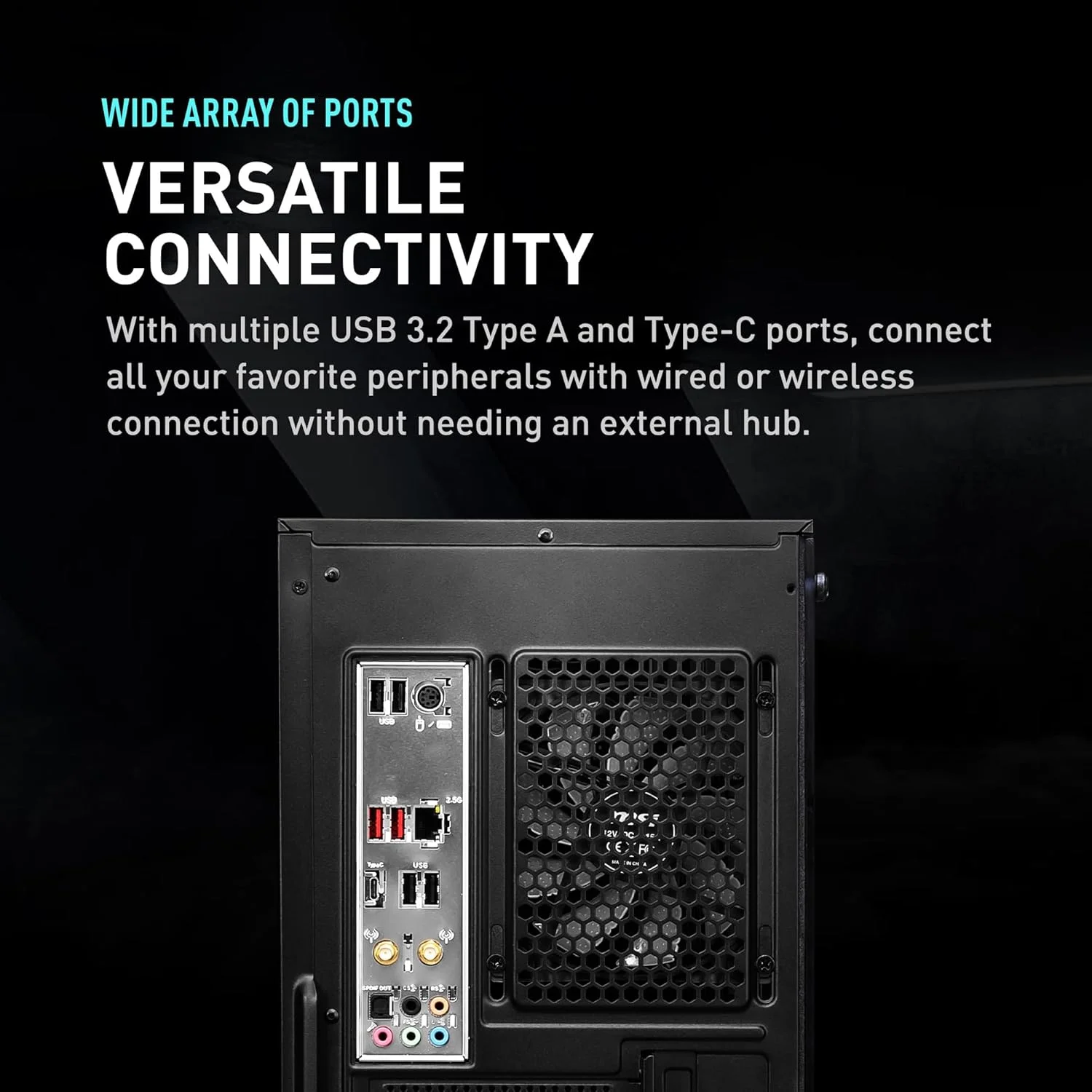 کامپیوتر گیمینگ MSI Codex R: پردازنده Intel Core i7-13700F، کارت گرافیک RTX 4060، رم 32GB DDR5، حافظه 1TB M.2 NVMe Gen3، خنک کننده فن RGB، منبع تغذیه 650W 80+ Gold، کیبورد و ماوس، قابلیت ارتقا، ویندوز 11 پرو: 13NUC7-069US، مشکی کامپیوتر گیمینگ MSI Codex R: پردازنده Intel Core i7-13700F، کارت گرافیک RTX 4060، رم 32GB DDR5، حافظه 1TB M.2 NVMe Gen3، خنک کننده فن RGB، منبع تغذیه 650W 80+ Gold، کیبورد و ماوس، قابلیت ارتقا، ویندوز 11 پرو: 13NUC7-069US، مشکی