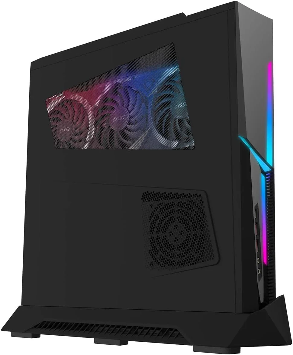 کامپیوتر گیمینگ MSI Trident X (SFF)، پردازنده Intel Core i7-12700K، کارت گرافیک GeForce RTX 3080 Ti، حافظه 16 گیگابایتی (دو کاناله)، 1 ترابایت SSD، WiFi 6E، USB Type-C، آماده واقعیت مجازی، ویندوز 11 هوم (12VTF-028US)