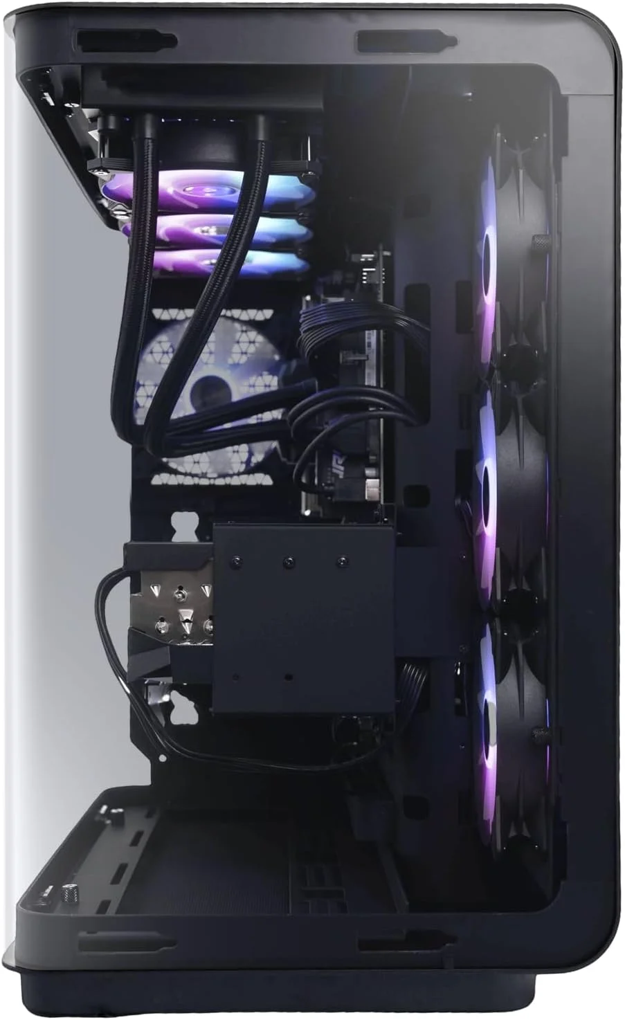 کامپیوتر گیمینگ MSI Vision Elite RS: پردازنده Intel Core i9-14900KF، کارت گرافیک Geforce RTX 4090، حافظه رم 64 گیگابایت DDR5، حافظه SSD 2 ترابایت m.2 NVMe، خنک کننده مایع، WiFi، کیبورد و ماوس، مناسب برای DIY، ویندوز 11 پرو: 14NUI9-679US