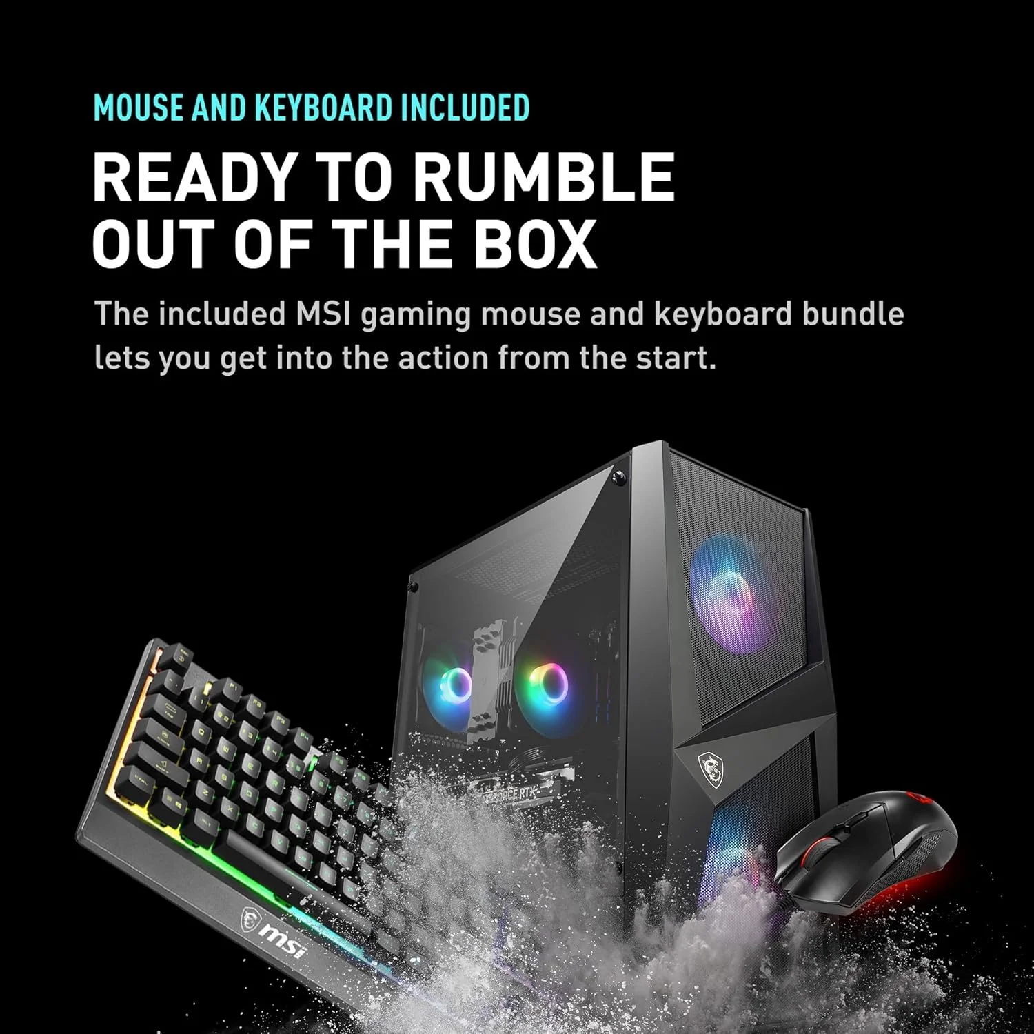 کامپیوتر گیمینگ MSI Codex R: پردازنده Intel Core i7-13700F، کارت گرافیک RTX 4060، رم 32GB DDR5، حافظه 1TB M.2 NVMe Gen3، خنک کننده فن RGB، منبع تغذیه 650W 80+ Gold، کیبورد و ماوس، قابلیت ارتقا، ویندوز 11 پرو: 13NUC7-069US، مشکی کامپیوتر گیمینگ MSI Codex R: پردازنده Intel Core i7-13700F، کارت گرافیک RTX 4060، رم 32GB DDR5، حافظه 1TB M.2 NVMe Gen3، خنک کننده فن RGB، منبع تغذیه 650W 80+ Gold، کیبورد و ماوس، قابلیت ارتقا، ویندوز 11 پرو: 13NUC7-069US، مشکی