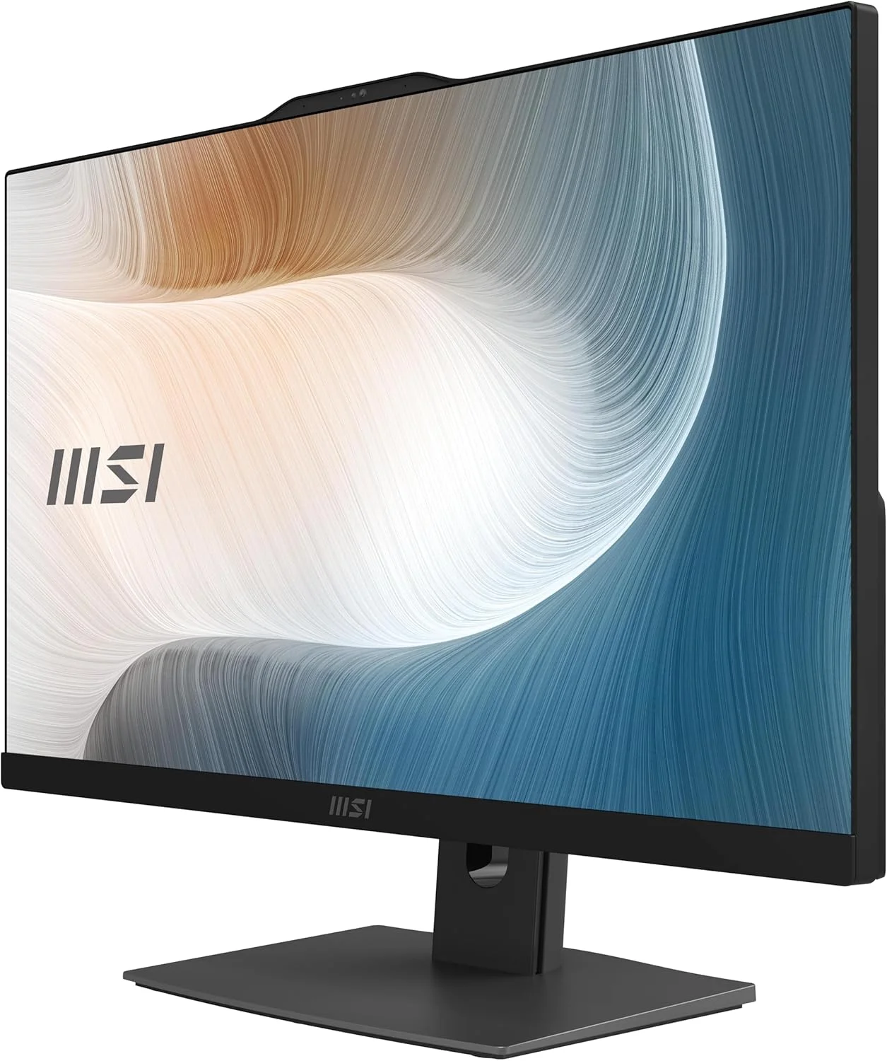 کامپیوتر همه کاره MSI Modern AM242TP: صفحه نمایش 23.8 اینچی FHD، پردازنده Intel Core 3-100U، حافظه 8 گیگابایتی، حافظه SSD 512 گیگابایتی M.2 NVMe، ویندوز 11 پرو: مشکی 1M-1098US