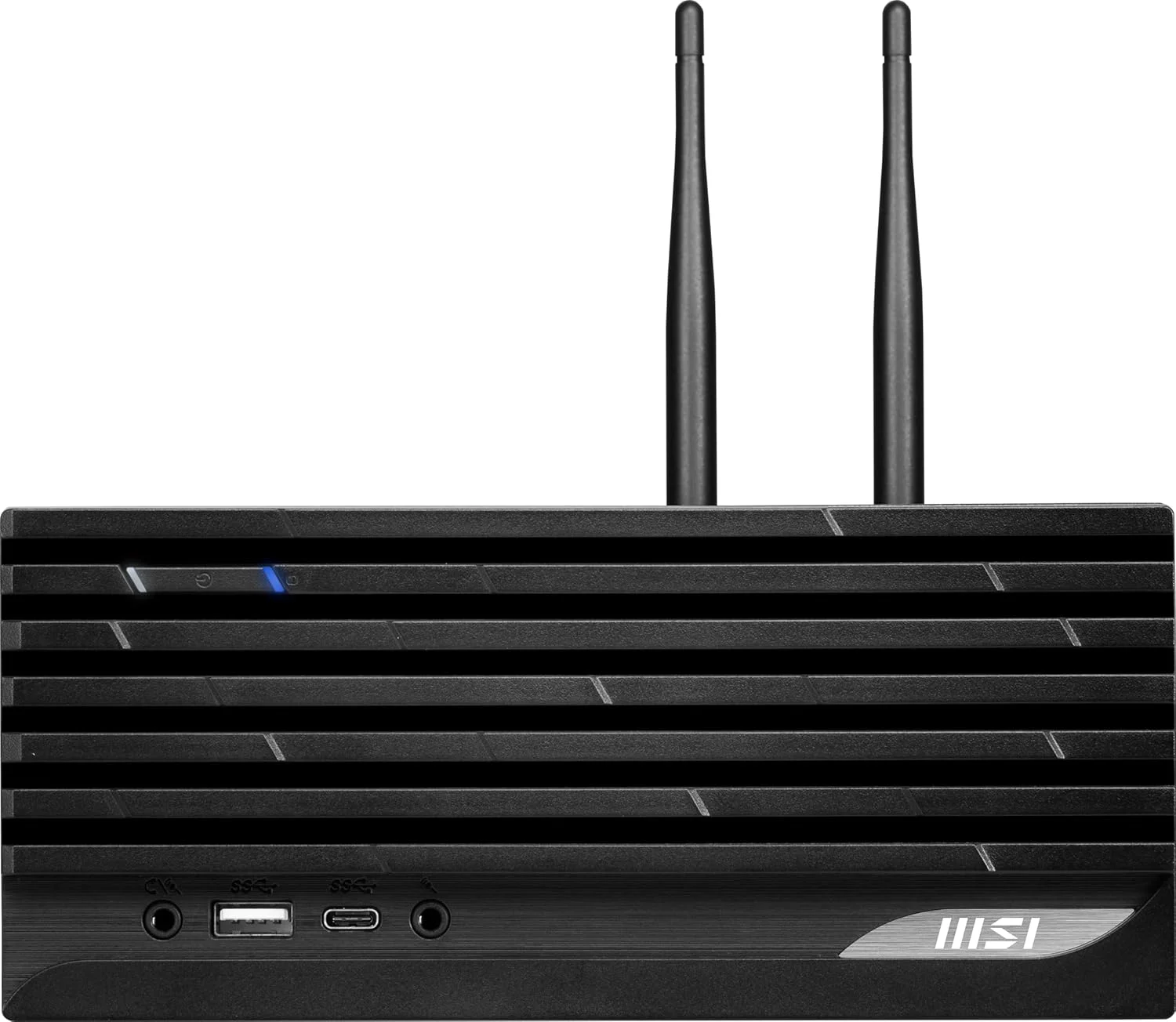 کامپیوتر رومیزی MSI PRO DP20ZA (MFF)، پردازنده AMD Ryzen R5-5600G، گرافیک Radeon Vega 7، حافظه 8 گیگابایت، SSD 1 ترابایت، وای فای 5، USB Type-C، مشکی، ویندوز 11 پرو: 5M-234US