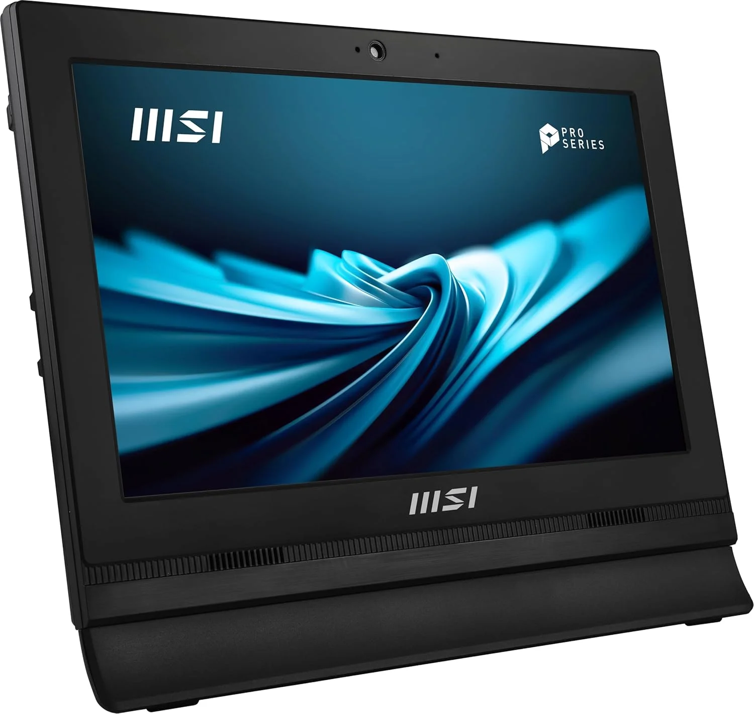 کامپیوتر همه کاره لمسی 15.6 اینچی MSI PRO AP162T FHD: پردازنده Intel Celeron N100، رم 4 گیگابایتی DDR4، حافظه SSD 128 گیگابایتی m.2 NVMe، وای فای، بلوتوث، ویندوز 11 پرو: ADL-020US