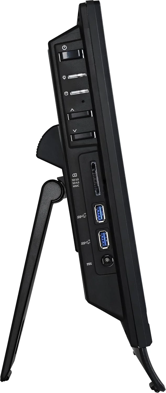 کامپیوتر همه کاره لمسی 15.6 اینچی MSI PRO AP162T FHD: پردازنده Intel Celeron N100، رم 4 گیگابایتی DDR4، حافظه SSD 128 گیگابایتی m.2 NVMe، وای فای، بلوتوث، ویندوز 11 پرو: ADL-020US