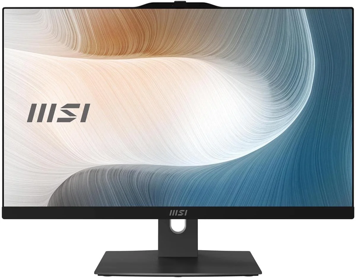کامپیوتر همه کاره MSI Modern AM242TP، صفحه نمایش لمسی 23.8 اینچی FHD، پردازنده Intel Core i7-1260P، حافظه 16 گیگابایتی، SSD 512 گیگابایتی، WiFi 6، BT 5.1، وب کم FHD، مشکی، Windows 11 Home Plus (12M-053US) کامپیوتر همه کاره MSI Modern AM242TP، صفحه نمایش لمسی 23.8 اینچی FHD، پردازنده Intel Core i7-1260P، حافظه 16 گیگابایتی، SSD 512 گیگابایتی، WiFi 6، BT 5.1، وب کم FHD، مشکی، Windows 11 Home Plus (12M-053US)
