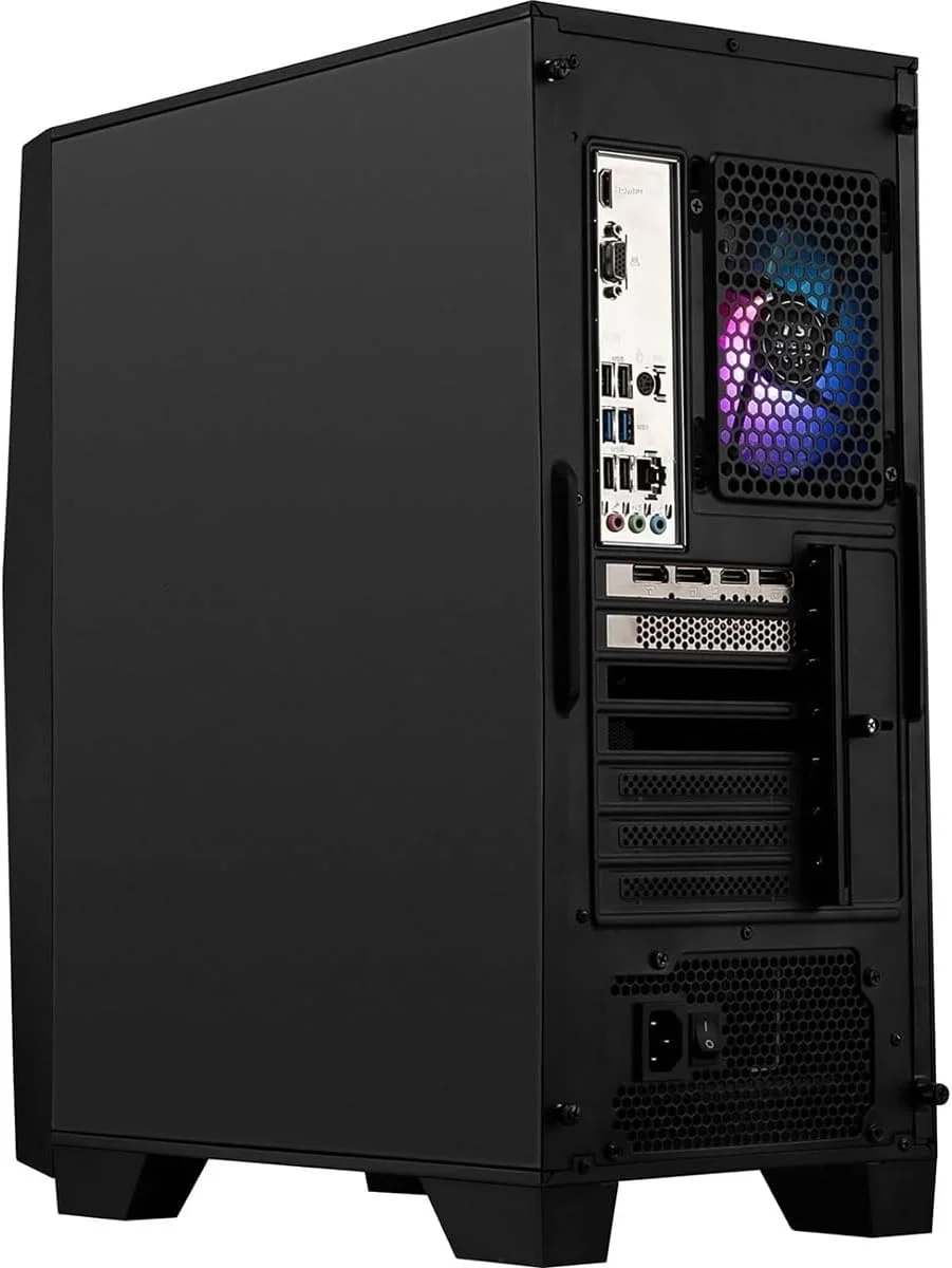 کامپیوتر گیمینگ دسکتاپ MSI Codex R2 C14NUC7-226US، پردازنده Intel Core i7-14700F 2.1GHz، رم 32GB، حافظه SSD 1TB، کارت گرافیک NVIDIA GeForce RTX 4060 8GB، ویندوز 11 پرو، 3 سال گارانتی، مشکی کامپیوتر گیمینگ دسکتاپ MSI Codex R2 C14NUC7-226US، پردازنده Intel Core i7-14700F 2.1GHz، رم 32GB، حافظه SSD 1TB، کارت گرافیک NVIDIA GeForce RTX 4060 8GB، ویندوز 11 پرو، 3 سال گارانتی، مشکی
