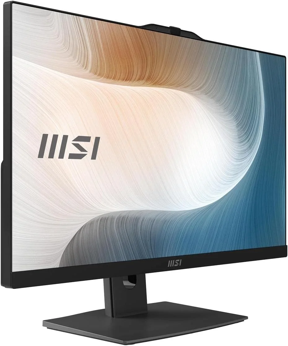 کامپیوتر همه کاره MSI Modern AM242TP، صفحه نمایش لمسی 23.8 اینچی FHD، پردازنده Intel Core i7-1260P، حافظه 16 گیگابایتی، SSD 512 گیگابایتی، WiFi 6، BT 5.1، وب کم FHD، مشکی، Windows 11 Home Plus (12M-053US) کامپیوتر همه کاره MSI Modern AM242TP، صفحه نمایش لمسی 23.8 اینچی FHD، پردازنده Intel Core i7-1260P، حافظه 16 گیگابایتی، SSD 512 گیگابایتی، WiFi 6، BT 5.1، وب کم FHD، مشکی، Windows 11 Home Plus (12M-053US)