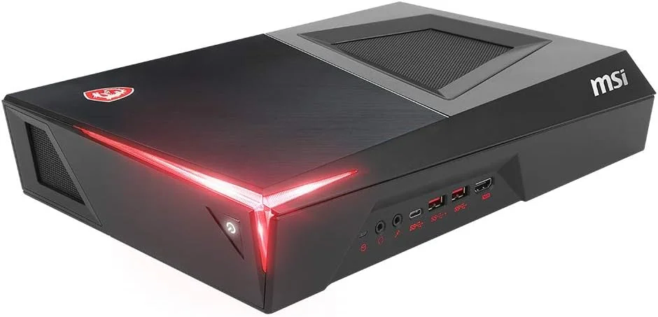 کامپیوتر گیمینگ کوچک MSI Trident 3 9SC-448US، پردازنده Intel Core i7-9700F، کارت گرافیک NVIDIA GeForce RTX 2060 6GB، رم 16GB DDR4، حافظه SSD 1TB، ویندوز 10 هوم، آماده واقعیت مجازی کامپیوتر گیمینگ کوچک MSI Trident 3 9SC-448US، پردازنده Intel Core i7-9700F، کارت گرافیک NVIDIA GeForce RTX 2060 6GB، رم 16GB DDR4، حافظه SSD 1TB، ویندوز 10 هوم، آماده واقعیت مجازی