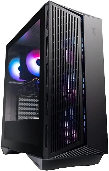 کامپیوتر گیمینگ MSI Aegis ZS (تاور)، AMD Ryzen R5-5600X، Radeon RX 6800، حافظه 16 گیگابایتی (دو کاناله)، 1 ترابایت SSD، WiFi 6E، USB Type-C، VR-Ready، ویندوز 11 هوم (5DT-291US)