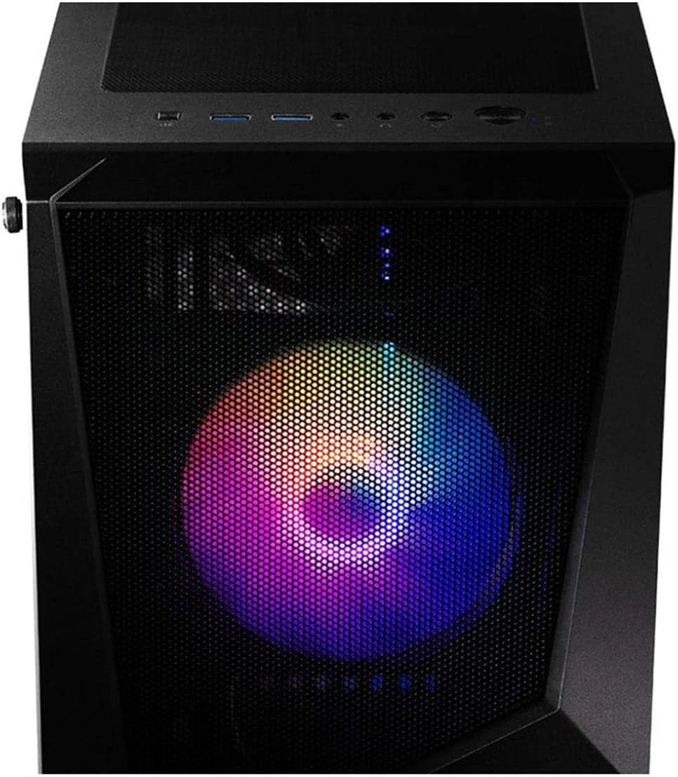 کامپیوتر رومیزی گیمینگ MSI Codex R 10SC-003US با پردازنده Intel Core i5-10400F، کارت گرافیک GTX 1660Super 6GB GDDR6، رم 8GB DDR4، حافظه SSD 512GB، WiFi 6 و Windows 10 Home، آماده برای واقعیت مجازی به همراه کیبورد VIGOR GK 30 و ماوس Clutch GM11