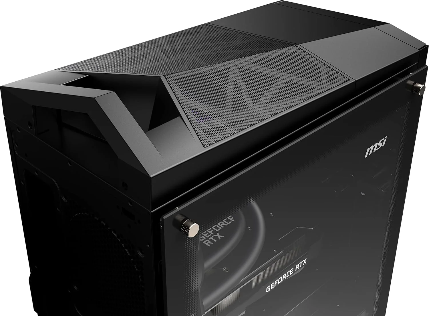 کامپیوتر گیمینگ MSI MEG Infinite X با پردازنده Intel Core i9-11900K، کارت گرافیک NVIDIA GeForce RTX 3080، حافظه رم 64 گیگابایت و 2 ترابایت SSD