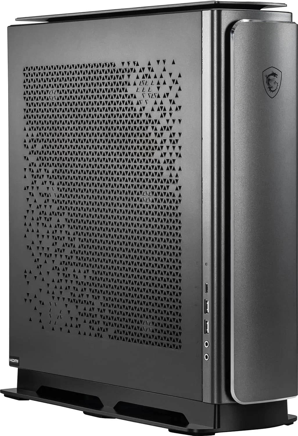 کامپیوتر گیمینگ MSI Creator P100X 11TD-831AE، پردازنده نسل 11 i7-11700K، چیپست Z590، کارت گرافیک RTX 3070 2X، رم 64 گیگابایت، هارد 2 ترابایت + M.2 SSD، وای فای 6E، ویندوز 10 پرو، منبع تغذیه 750W SFX، خنک کننده فن، مشکی