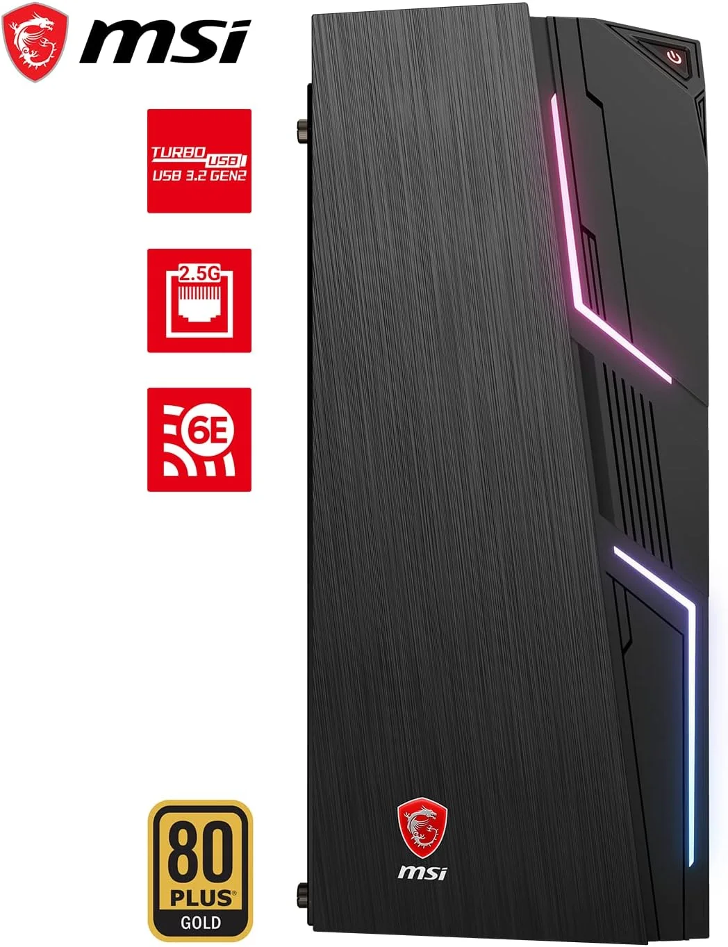کامپیوتر گیمینگ MSI MAG Codex X5 با پردازنده Intel Core i7-12700KF، کارت گرافیک NVIDIA GeForce RTX 3070 Ti، رم 64 گیگابایتی و SSD 1 ترابایتی کامپیوتر گیمینگ MSI MAG Codex X5 با پردازنده Intel Core i7-12700KF، کارت گرافیک NVIDIA GeForce RTX 3070 Ti، رم 64 گیگابایتی و SSD 1 ترابایتی