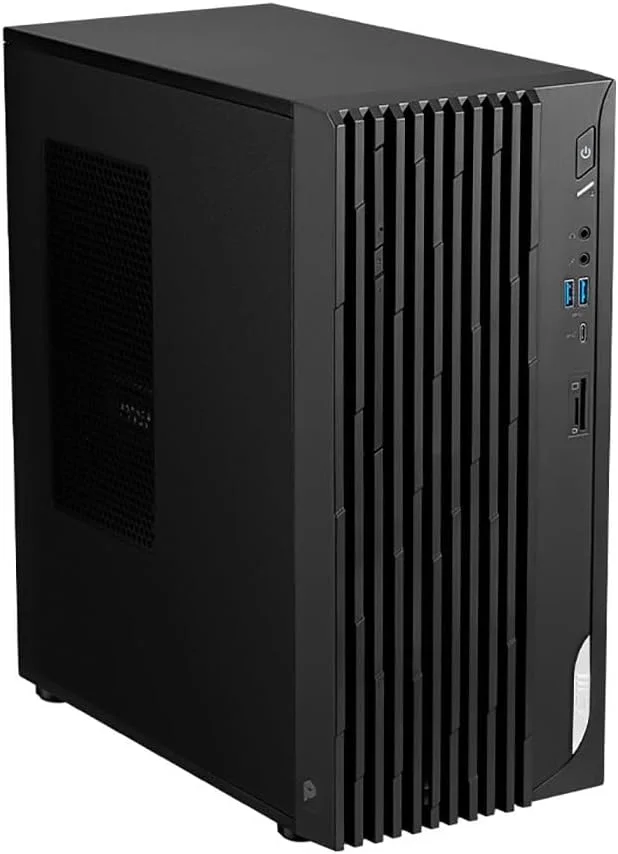 کامپیوتر رومیزی MSI Pro DP180: پردازنده Intel Core i7-13700F، کارت گرافیک NVIDIA GeForce RTX 4060، حافظه 32 گیگابایتی، حافظه SSD NVMe 2 ترابایتی، WiFi 6E، ویندوز 11 پرو: مشکی 13NUC-232US کامپیوتر رومیزی MSI Pro DP180: پردازنده Intel Core i7-13700F، کارت گرافیک NVIDIA GeForce RTX 4060، حافظه 32 گیگابایتی، حافظه SSD NVMe 2 ترابایتی، WiFi 6E، ویندوز 11 پرو: مشکی 13NUC-232US
