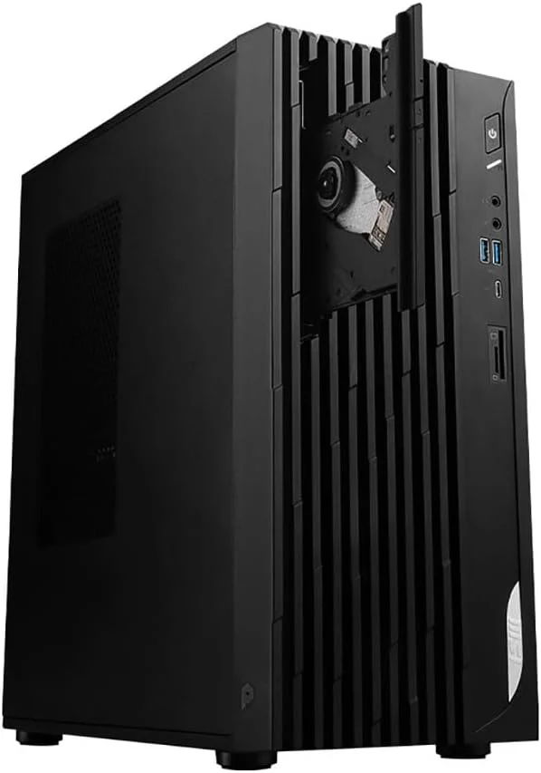 کامپیوتر رومیزی MSI Pro DP180: پردازنده Intel Core i7-13700F، کارت گرافیک NVIDIA GeForce RTX 4060، حافظه 32 گیگابایتی، حافظه SSD NVMe 2 ترابایتی، WiFi 6E، ویندوز 11 پرو: مشکی 13NUC-232US کامپیوتر رومیزی MSI Pro DP180: پردازنده Intel Core i7-13700F، کارت گرافیک NVIDIA GeForce RTX 4060، حافظه 32 گیگابایتی، حافظه SSD NVMe 2 ترابایتی، WiFi 6E، ویندوز 11 پرو: مشکی 13NUC-232US