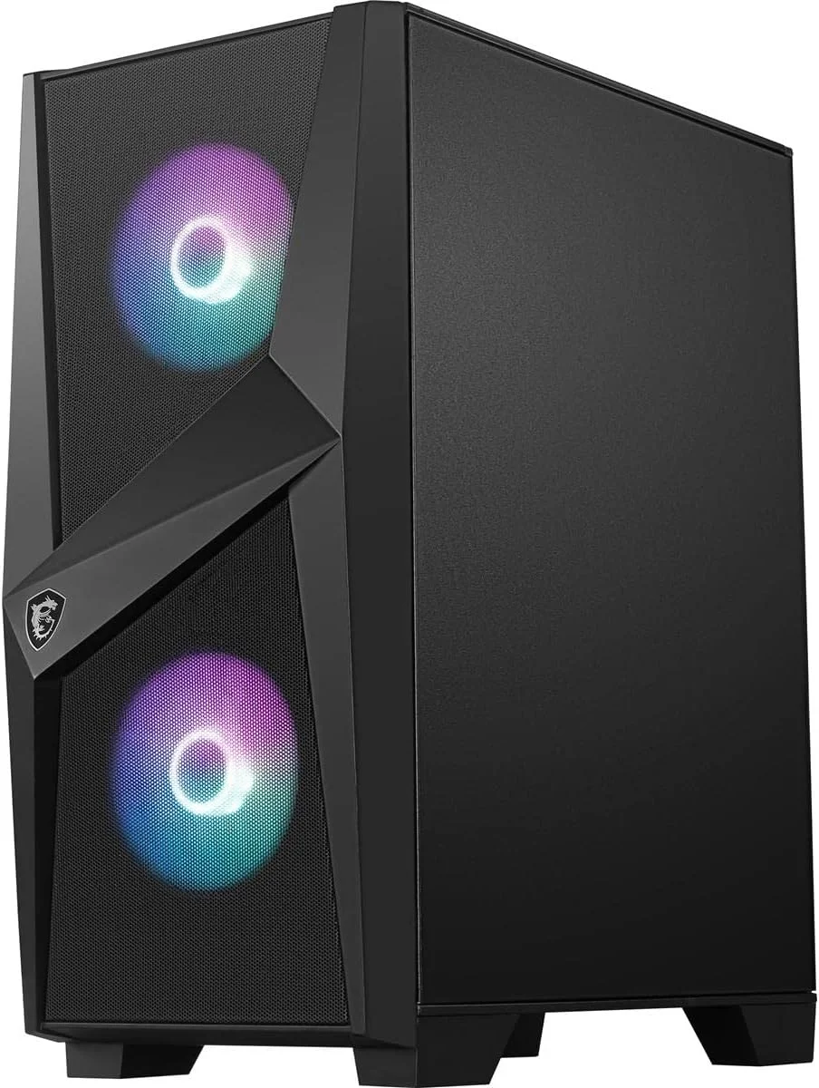 کامپیوتر گیمینگ MSI Codex R (Tower)، پردازنده Intel Core i5-11400F، کارت گرافیک GeForce RTX 3060 Ti، حافظه 16 گیگابایت، 512 گیگابایت SSD + 1 ترابایت HDD، WiFi 6، آماده واقعیت مجازی، ویندوز 10 Home Adv. (11TG-031US)
