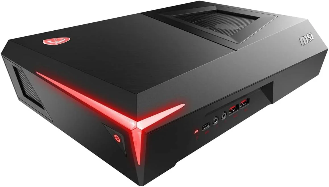 کامپیوتر گیمینگ MSI Trident 3 (SFF)، پردازنده Intel Core i7-12700F، کارت گرافیک GeForce RTX 3060 (ITX)، حافظه 16 گیگابایتی (دو کاناله)، SSD 512 گیگابایتی، WiFi 6E، USB Type-C، آماده واقعیت مجازی، ویندوز 11 هوم (12TC-007US)