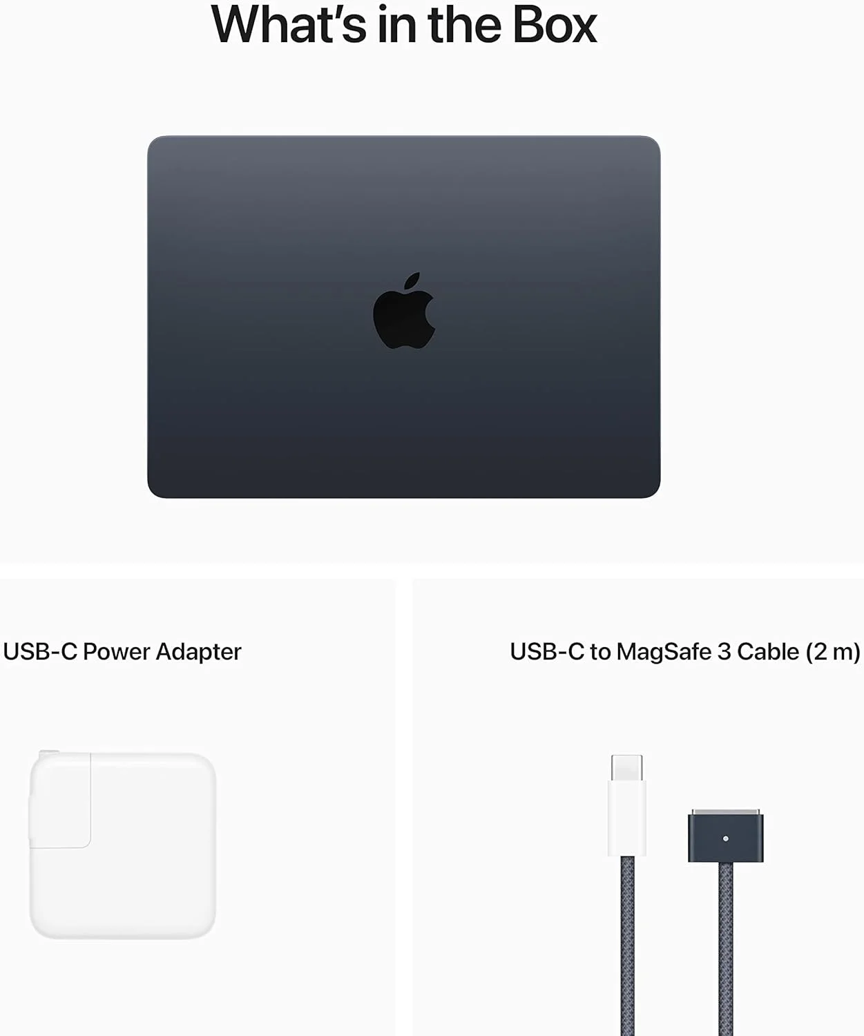 لپ تاپ Apple MacBook Air 2022 با تراشه M2: صفحه نمایش 13.6 اینچی Liquid Retina، رم 16 گیگابایتی، حافظه SSD 256 گیگابایتی، صفحه کلید با نور پس زمینه، دوربین 1080p FaceTime HD. سازگار با iPhone و iPad; Midnight لپ تاپ Apple MacBook Air 2022 با تراشه M2: صفحه نمایش 13.6 اینچی Liquid Retina، رم 16 گیگابایتی، حافظه SSD 256 گیگابایتی، صفحه کلید با نور پس زمینه، دوربین 1080p FaceTime HD. سازگار با iPhone و iPad; Midnight