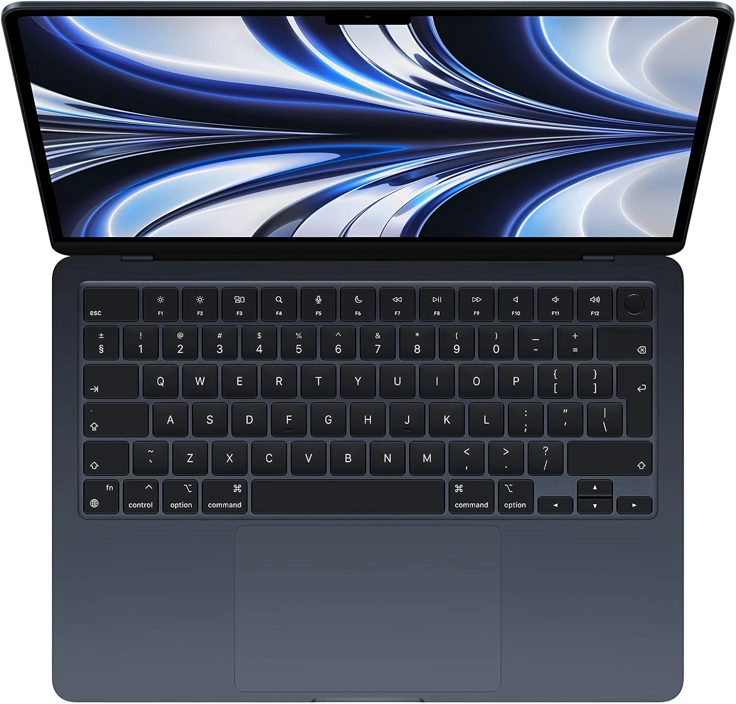 لپ تاپ اپل (بازسازی شده) 2022 MacBook Air با تراشه M2: صفحه نمایش Liquid Retina 13.6 اینچی، 8 گیگابایت رم، 512 گیگابایت حافظه SSD، دوربین FaceTime HD 1080p. سازگار با آیفون و آیپد; نیمه شب; انگلیسی لپ تاپ اپل (بازسازی شده) 2022 MacBook Air با تراشه M2: صفحه نمایش Liquid Retina 13.6 اینچی، 8 گیگابایت رم، 512 گیگابایت حافظه SSD، دوربین FaceTime HD 1080p. سازگار با آیفون و آیپد; نیمه شب; انگلیسی