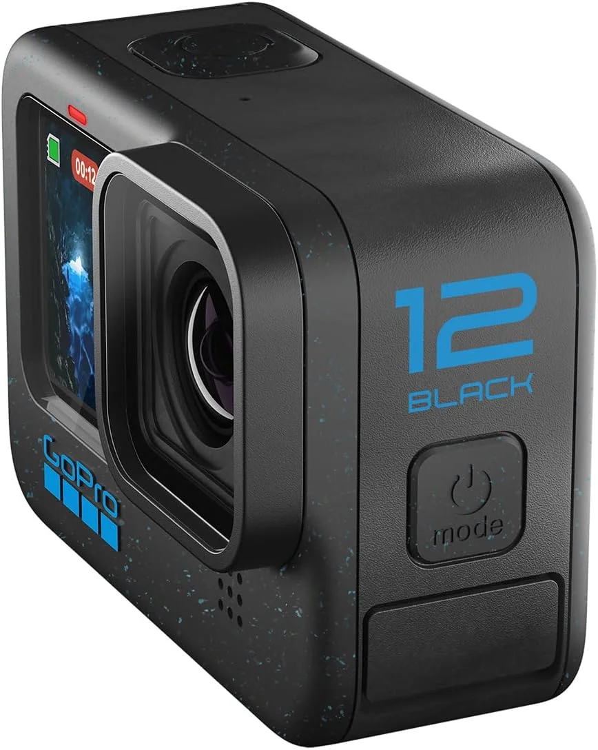 دوربین اکشن ضد آب GoPro HERO12 Black با فیلمبرداری 5.3K60 Ultra HD، عکس های 27 مگاپیکسلی، HDR، سنسور تصویر 1/1.9 اینچی، پخش زنده، وب کم، تثبیت کننده دوربین اکشن ضد آب GoPro HERO12 Black با فیلمبرداری 5.3K60 Ultra HD، عکس های 27 مگاپیکسلی، HDR، سنسور تصویر 1/1.9 اینچی، پخش زنده، وب کم، تثبیت کننده