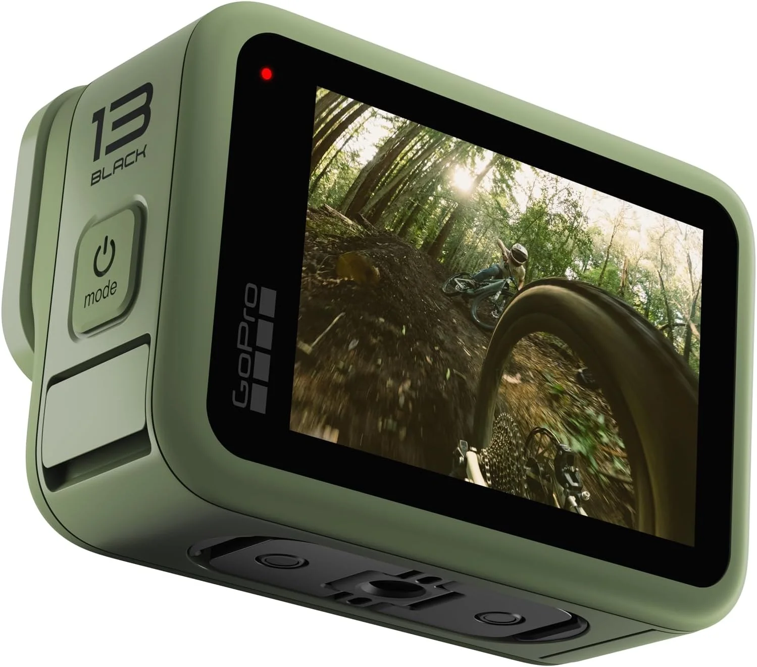 دوربین اکشن ضد آب GoPro HERO13 Black Forest Green (رنگ نسخه محدود) - فیلمبرداری 5.3K60، عکس 27 مگاپیکسل + سازگاری با لنزهای سری HB دوربین اکشن ضد آب GoPro HERO13 Black Forest Green (رنگ نسخه محدود) - فیلمبرداری 5.3K60، عکس 27 مگاپیکسل + سازگاری با لنزهای سری HB
