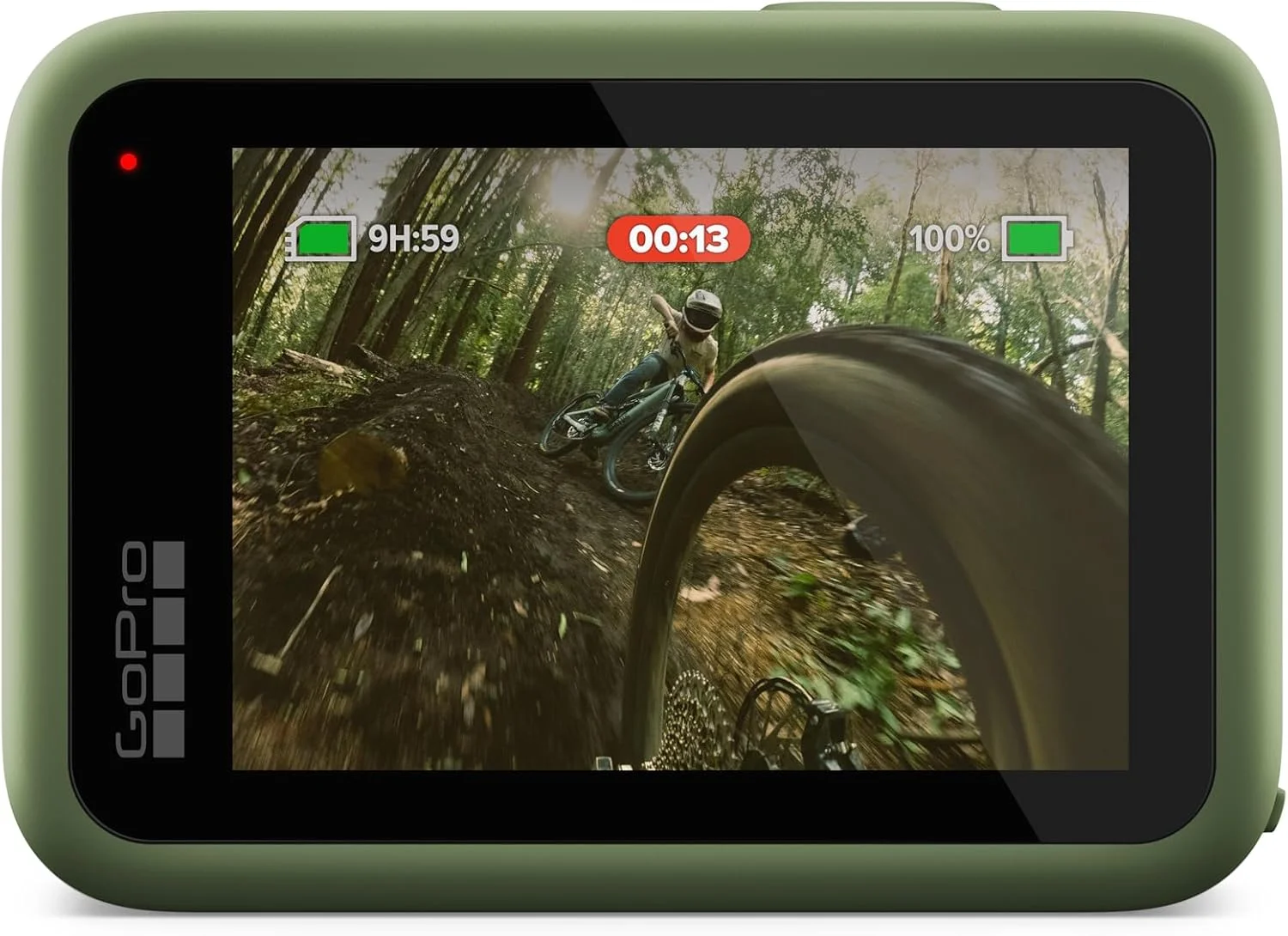 دوربین اکشن ضد آب GoPro HERO13 Black Forest Green (رنگ نسخه محدود) - فیلمبرداری 5.3K60، عکس 27 مگاپیکسل + سازگاری با لنزهای سری HB دوربین اکشن ضد آب GoPro HERO13 Black Forest Green (رنگ نسخه محدود) - فیلمبرداری 5.3K60، عکس 27 مگاپیکسل + سازگاری با لنزهای سری HB