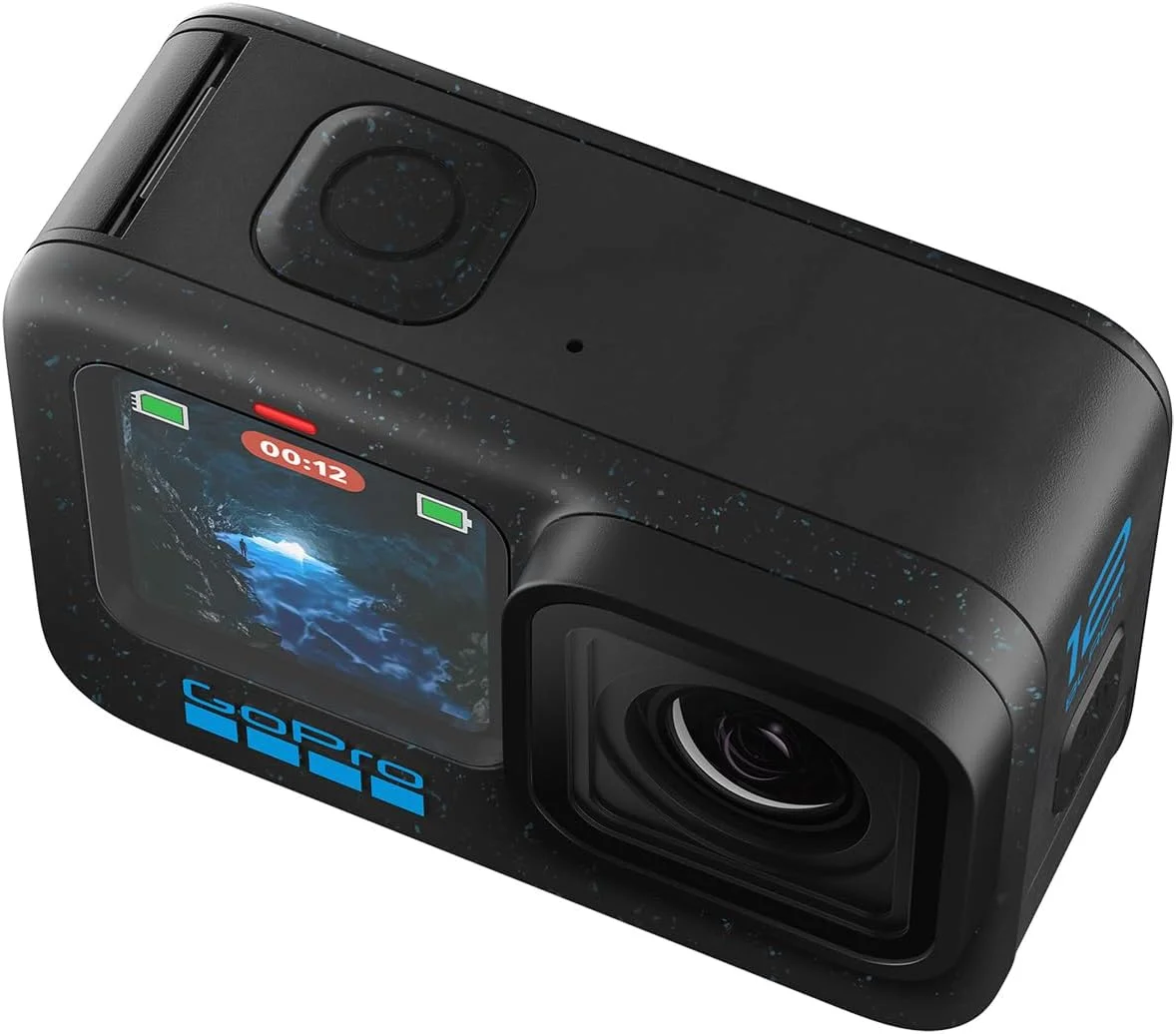 دوربین اکشن ضد آب GoPro HERO12 Black با فیلمبرداری 5.3K60 Ultra HD، عکس های 27 مگاپیکسلی، HDR، سنسور تصویر 1/1.9 اینچی، پخش زنده، وب کم، تثبیت کننده دوربین اکشن ضد آب GoPro HERO12 Black با فیلمبرداری 5.3K60 Ultra HD، عکس های 27 مگاپیکسلی، HDR، سنسور تصویر 1/1.9 اینچی، پخش زنده، وب کم، تثبیت کننده