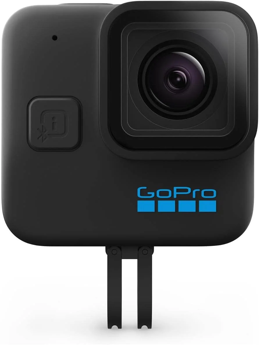 دوربین اکشن ضد آب کوچک GoPro HERO11 Black Mini با ویدئو 5.3K60 Ultra HD، عکس های 24.7 مگاپیکسلی، سنسور تصویر 1/1.9 اینچی، پخش زنده، تثبیت کننده