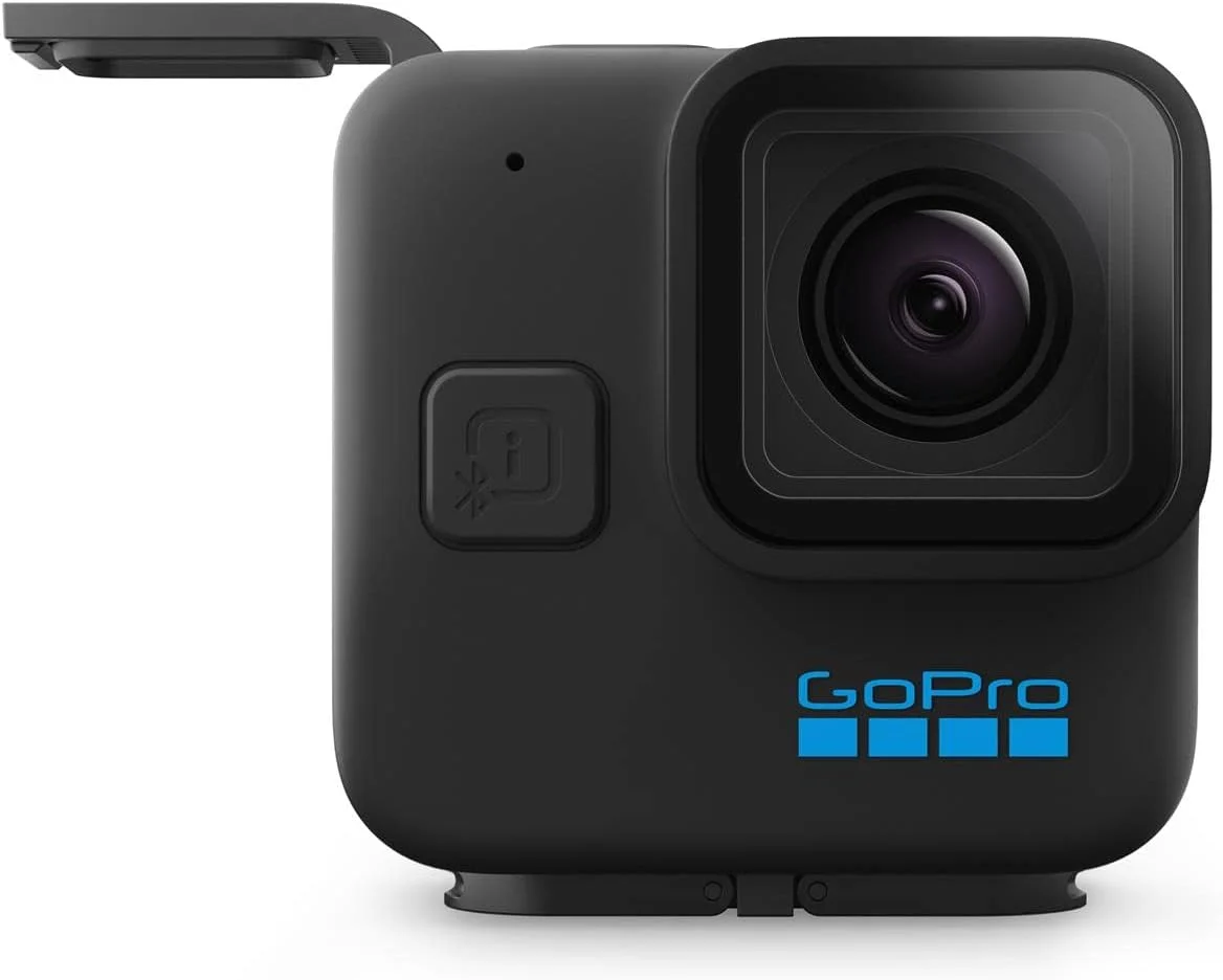 دوربین اکشن ضد آب کوچک GoPro HERO11 Black Mini با ویدئو 5.3K60 Ultra HD، عکس های 24.7 مگاپیکسلی، سنسور تصویر 1/1.9 اینچی، پخش زنده، تثبیت کننده