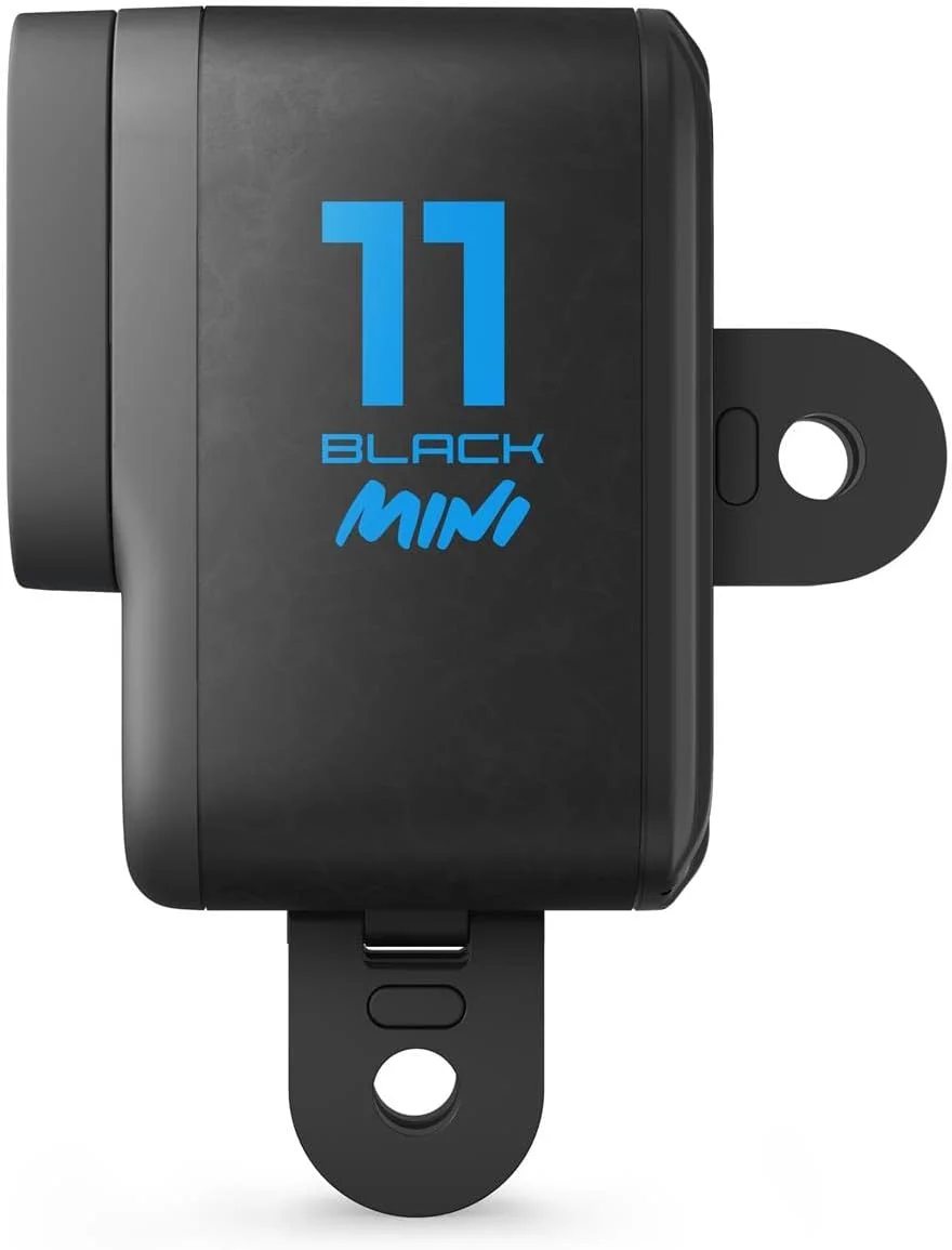 دوربین اکشن ضد آب کوچک GoPro HERO11 Black Mini با ویدئو 5.3K60 Ultra HD، عکس های 24.7 مگاپیکسلی، سنسور تصویر 1/1.9 اینچی، پخش زنده، تثبیت کننده