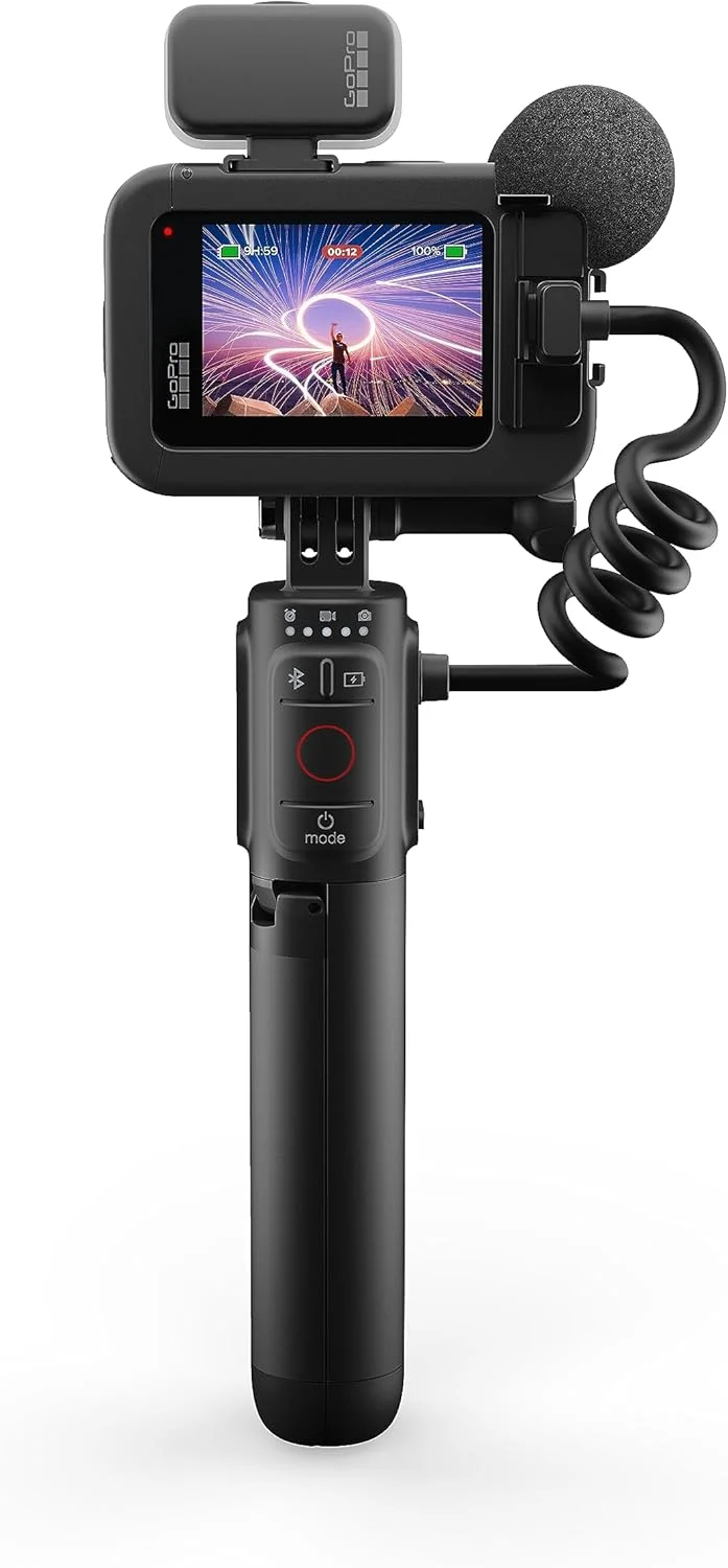 دوربین اکشن GoPro HERO12 Black Creator Edition با رزولوشن فیلمبرداری 5.3K و 4K دوربین اکشن GoPro HERO12 Black Creator Edition با رزولوشن فیلمبرداری 5.3K و 4K