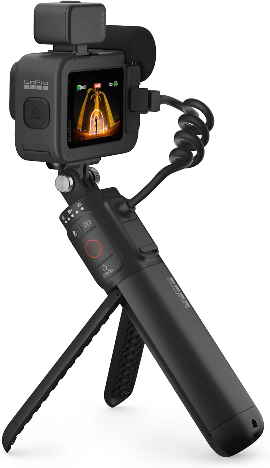 GoPro HERO13 Black Creator Edition - شامل HERO13 Black، Volta (گریپ باتری، سه پایه، ریموت)، Media Mod، Light Mod، باتری Enduro، پایه قفل مغناطیسی و کیف حمل GoPro HERO13 Black Creator Edition - شامل HERO13 Black، Volta (گریپ باتری، سه پایه، ریموت)، Media Mod، Light Mod، باتری Enduro، پایه قفل مغناطیسی و کیف حمل