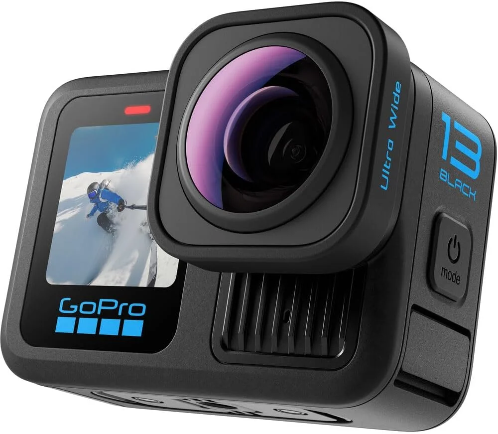 دوربین اکشن ضد آب GoPro HERO13 Black Ultra Wide Edition - فیلمبرداری 5.3K60، عکس 27 مگاپیکسلی، میدان دید 177 درجه تقویت شده + سازگاری با لنزهای سری HB - با گارانتی رسمی GoPro امارات دوربین اکشن ضد آب GoPro HERO13 Black Ultra Wide Edition - فیلمبرداری 5.3K60، عکس 27 مگاپیکسلی، میدان دید 177 درجه تقویت شده + سازگاری با لنزهای سری HB - با گارانتی رسمی GoPro امارات