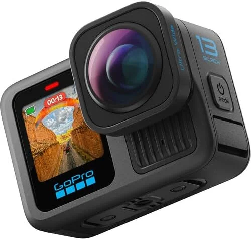 دوربین اکشن ضد آب GoPro HERO13 Black Ultra Wide Edition - فیلمبرداری 5.3K60، عکس 27 مگاپیکسلی، میدان دید 177 درجه تقویت شده + سازگاری با لنزهای سری HB - با گارانتی رسمی GoPro امارات دوربین اکشن ضد آب GoPro HERO13 Black Ultra Wide Edition - فیلمبرداری 5.3K60، عکس 27 مگاپیکسلی، میدان دید 177 درجه تقویت شده + سازگاری با لنزهای سری HB - با گارانتی رسمی GoPro امارات
