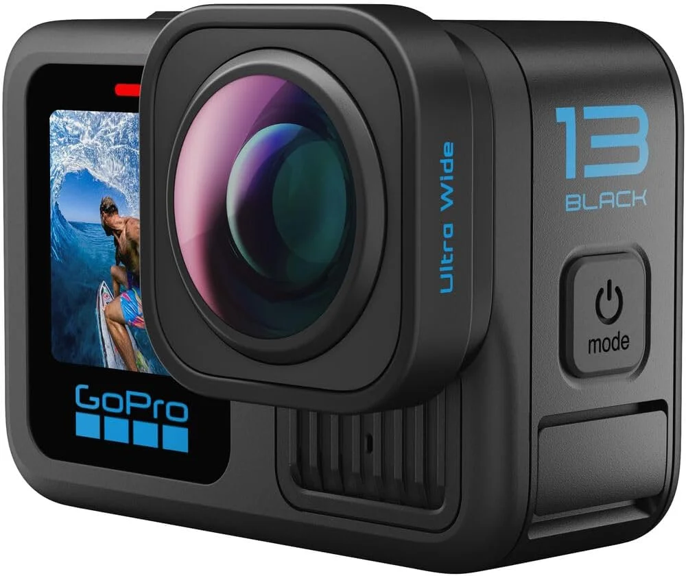 دوربین اکشن ضد آب GoPro HERO13 Black Ultra Wide Edition - فیلمبرداری 5.3K60، عکس 27 مگاپیکسلی، میدان دید 177 درجه تقویت شده + سازگاری با لنزهای سری HB - با گارانتی رسمی GoPro امارات دوربین اکشن ضد آب GoPro HERO13 Black Ultra Wide Edition - فیلمبرداری 5.3K60، عکس 27 مگاپیکسلی، میدان دید 177 درجه تقویت شده + سازگاری با لنزهای سری HB - با گارانتی رسمی GoPro امارات