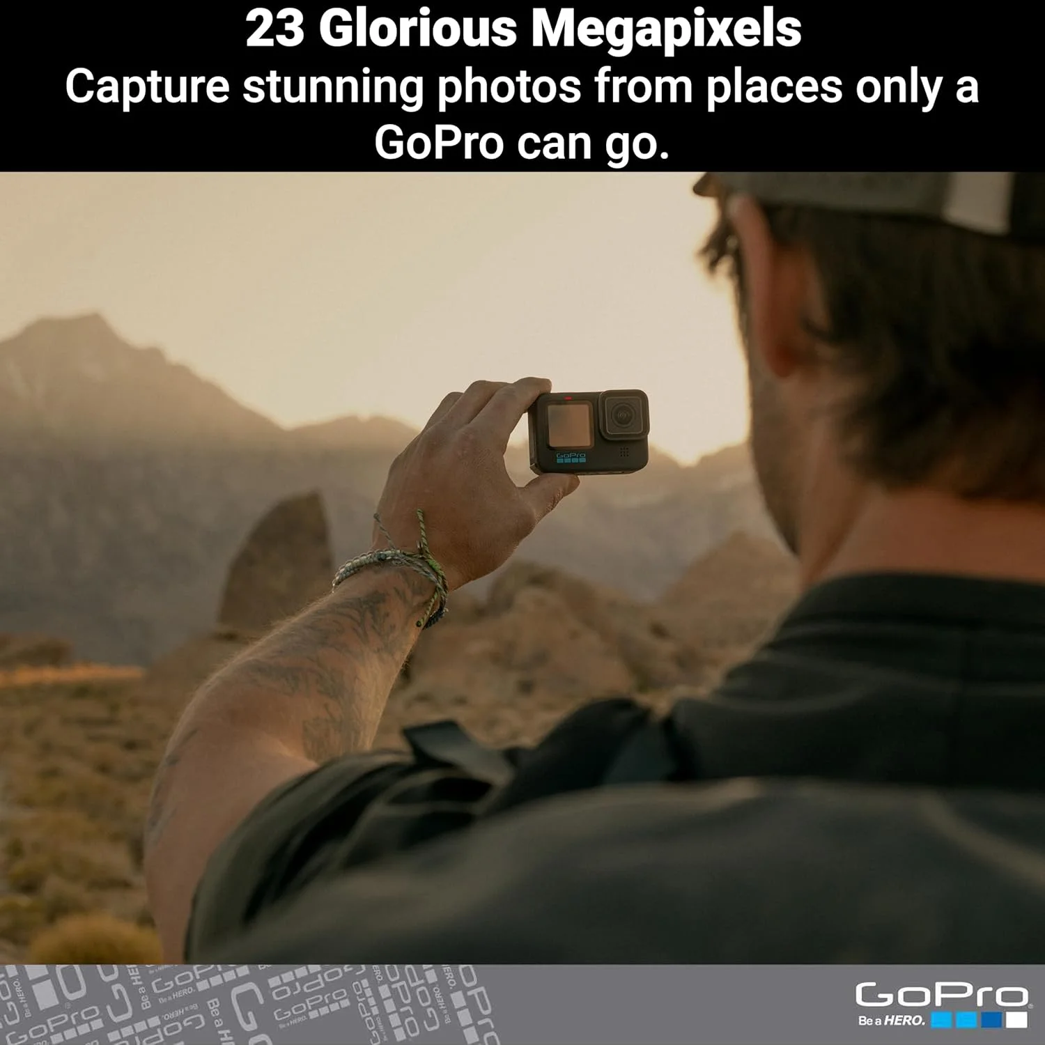 دوربین اکشن ضد آب GoPro HERO10 Black - بسته بندی تجارت الکترونیک - دارای LCD جلو و صفحه نمایش لمسی عقب، فیلمبرداری 5.3K60 Ultra HD دوربین اکشن ضد آب GoPro HERO10 Black - بسته بندی تجارت الکترونیک - دارای LCD جلو و صفحه نمایش لمسی عقب، فیلمبرداری 5.3K60 Ultra HD