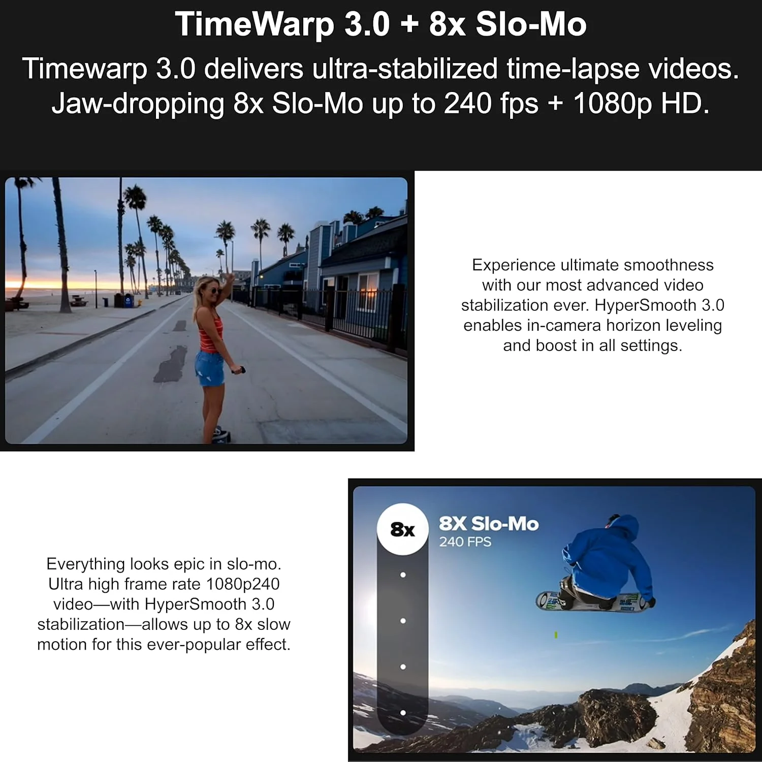 دوربین اکشن ضد آب GoPro HERO9 Black - بسته بندی تجارت الکترونیک - با LCD جلو و صفحه نمایش لمسی عقب، فیلم 5K Ultra HD، عکس های 20 مگاپیکسلی، پخش زنده 1080p، وب کم، تثبیت کننده دوربین اکشن ضد آب GoPro HERO9 Black - بسته بندی تجارت الکترونیک - با LCD جلو و صفحه نمایش لمسی عقب، فیلم 5K Ultra HD، عکس های 20 مگاپیکسلی، پخش زنده 1080p، وب کم، تثبیت کننده